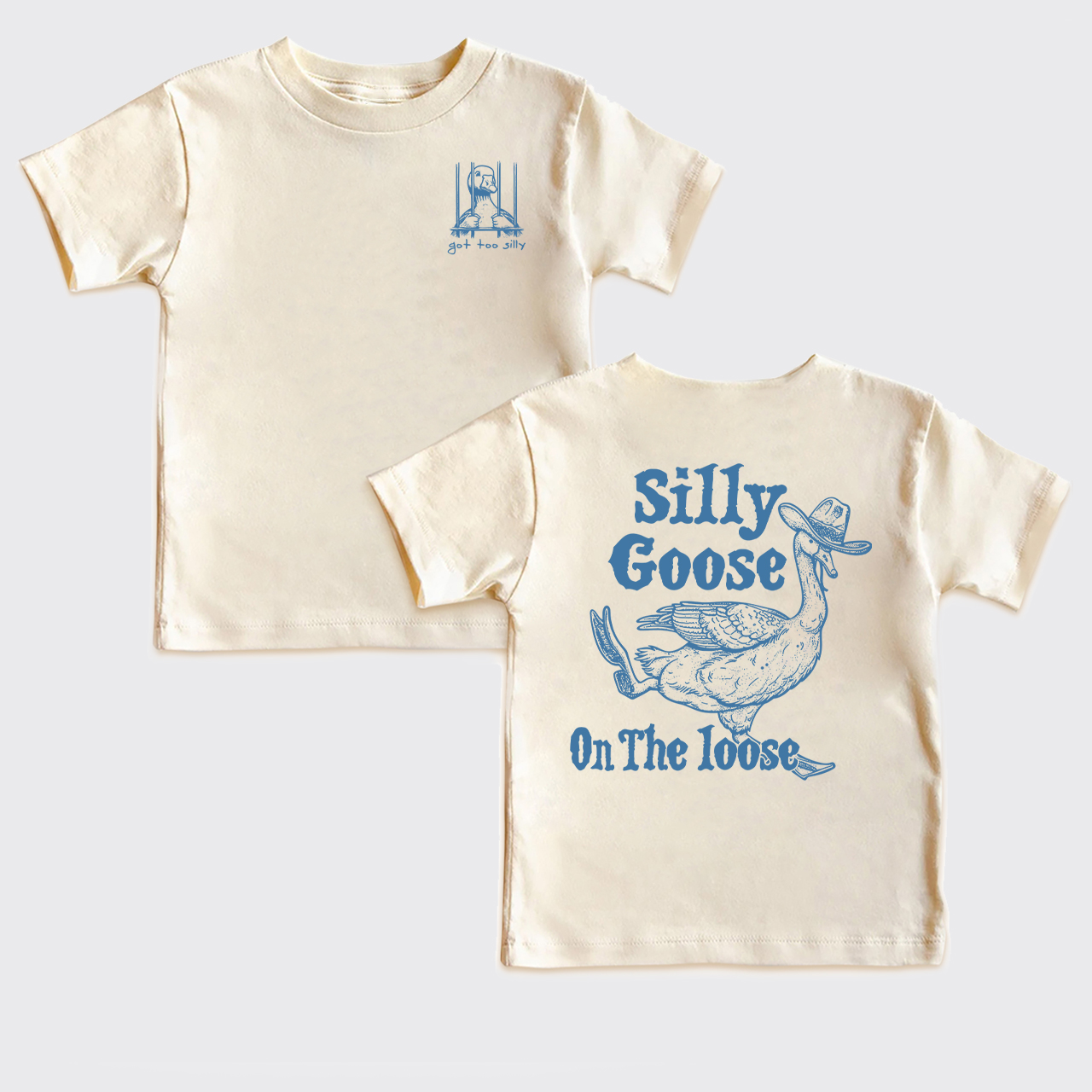 Silly Goose On The Lose Kids T-shirt