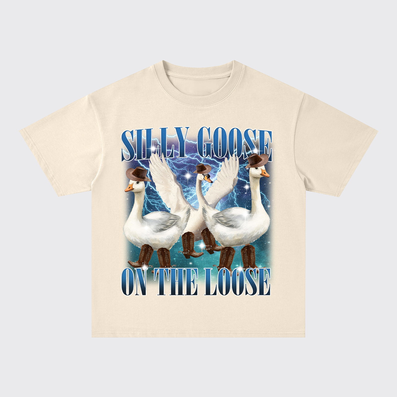 Silly Goose On The Loose Oversize T-Shirts
