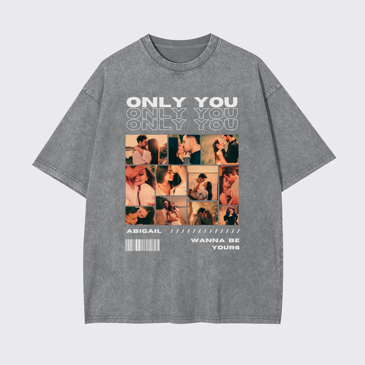 Custom Your Own Design Garment-dye Tees