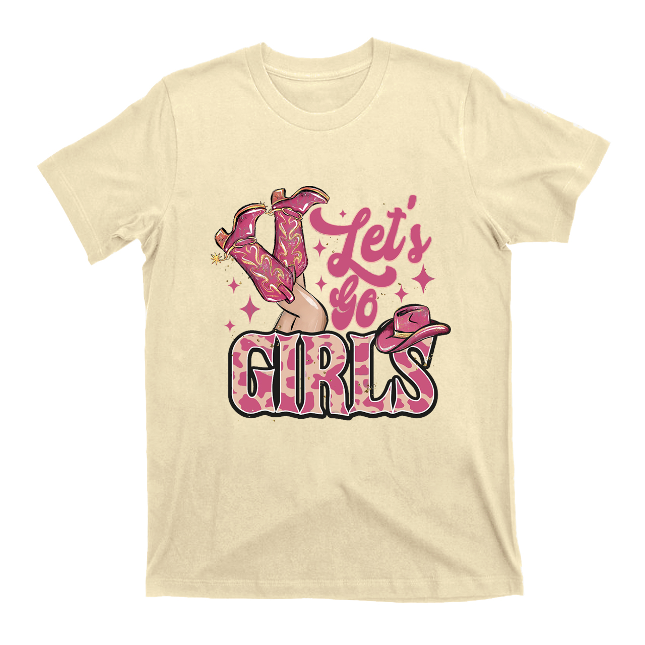 Let's Go Girls Westner Cowgirl  T-shirt
