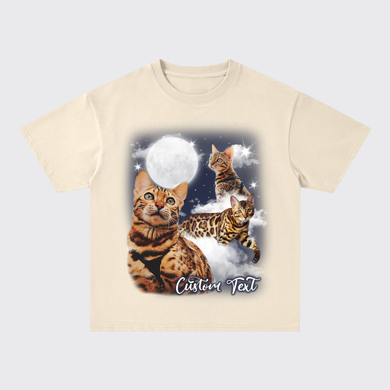 Custom Your Own Photo Oversize T-Shirts