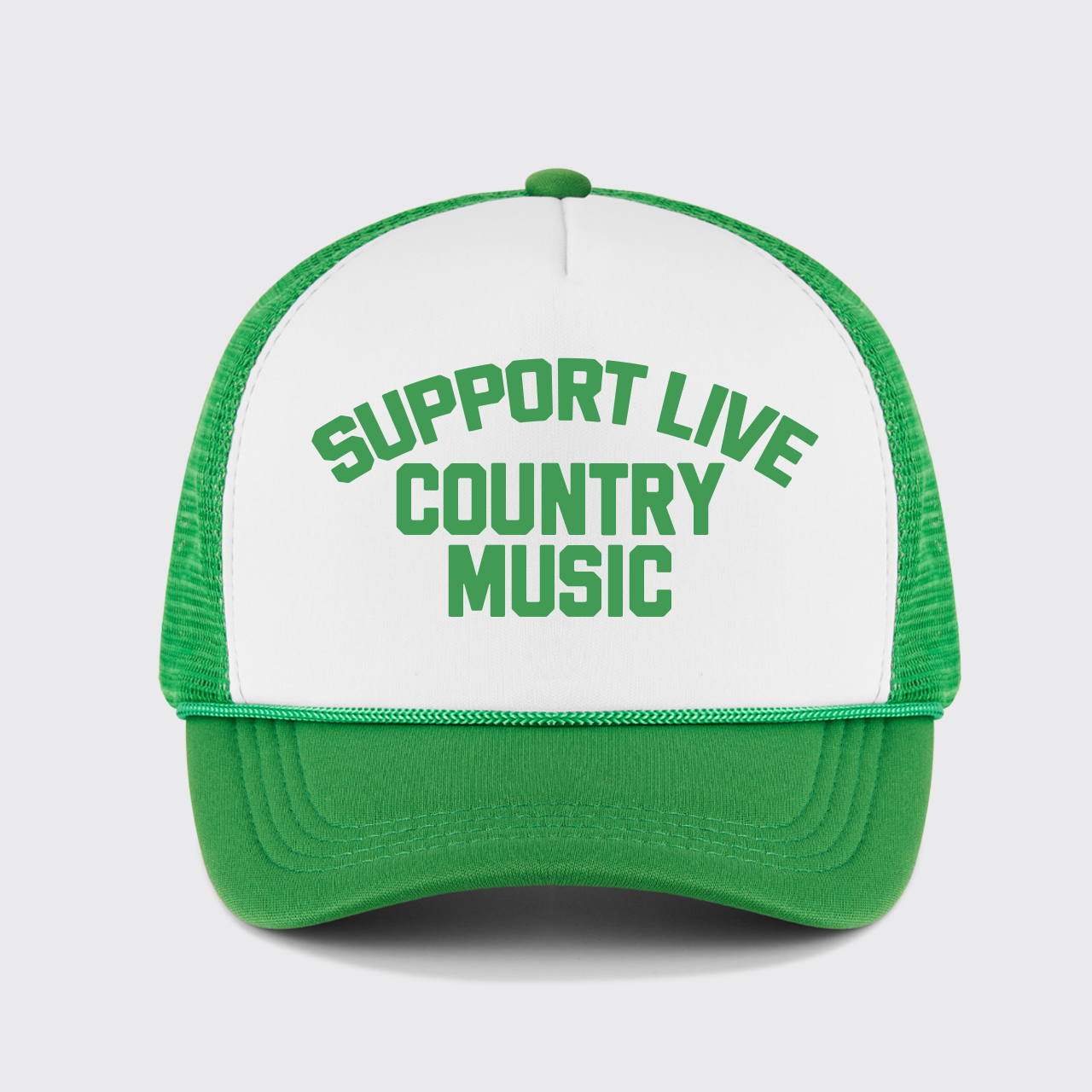 Support Live Country Music Trucker Hat