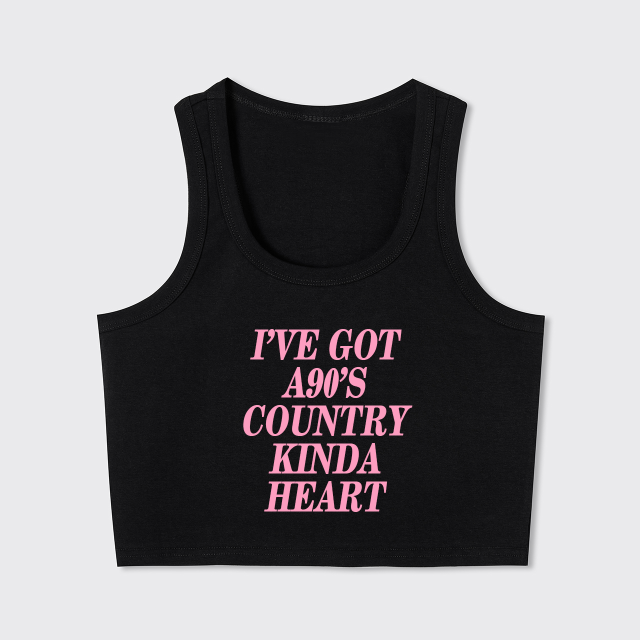90's Country Kinda Heart Tank Top