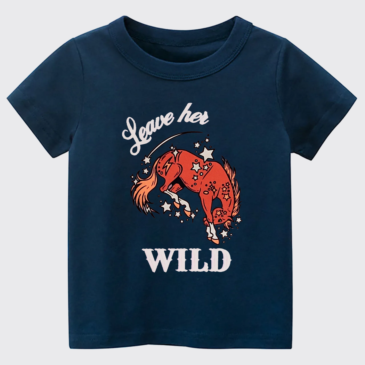 Leave Her Wild Kids T-shirt