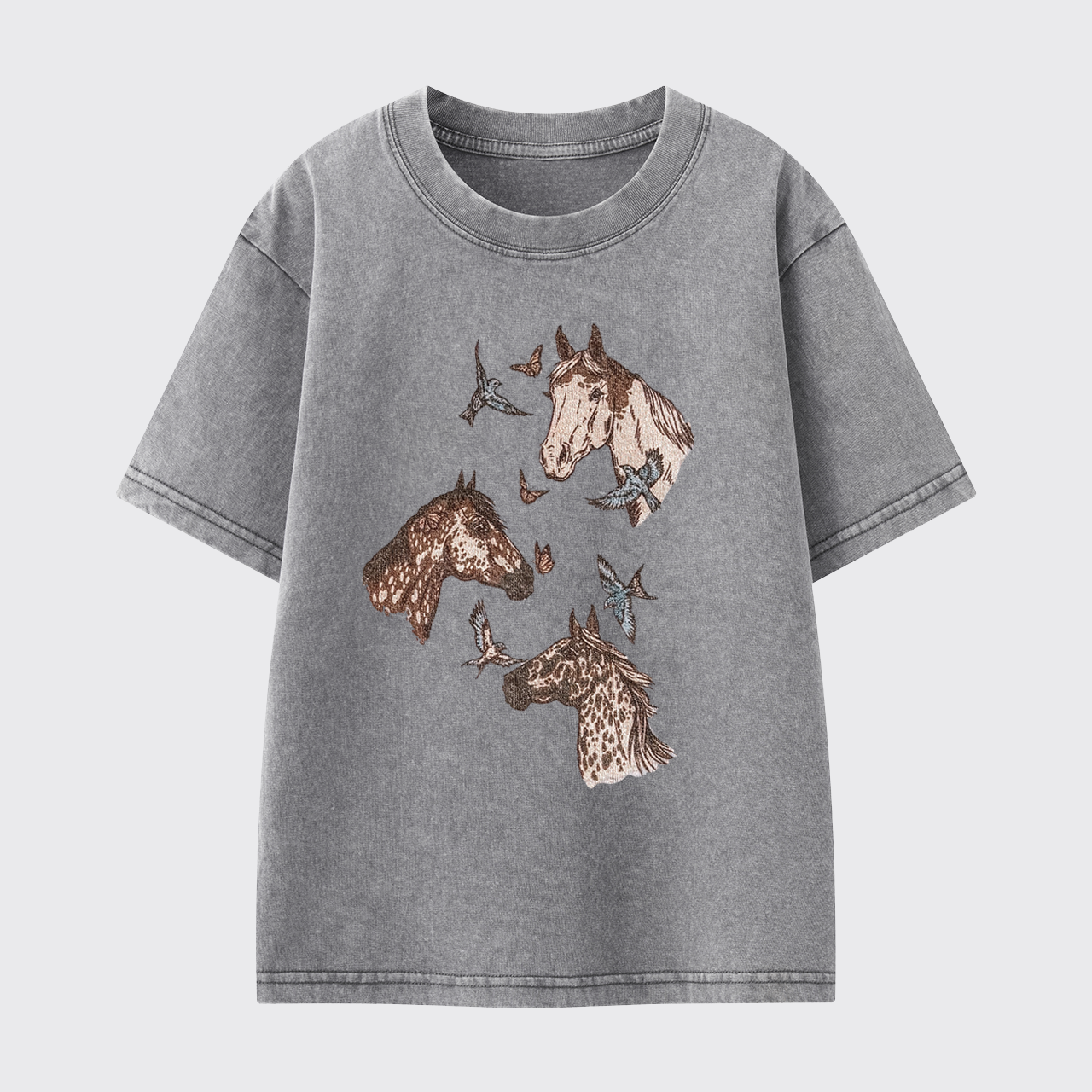 Dreamy Horse Washed Toddler T-shirt