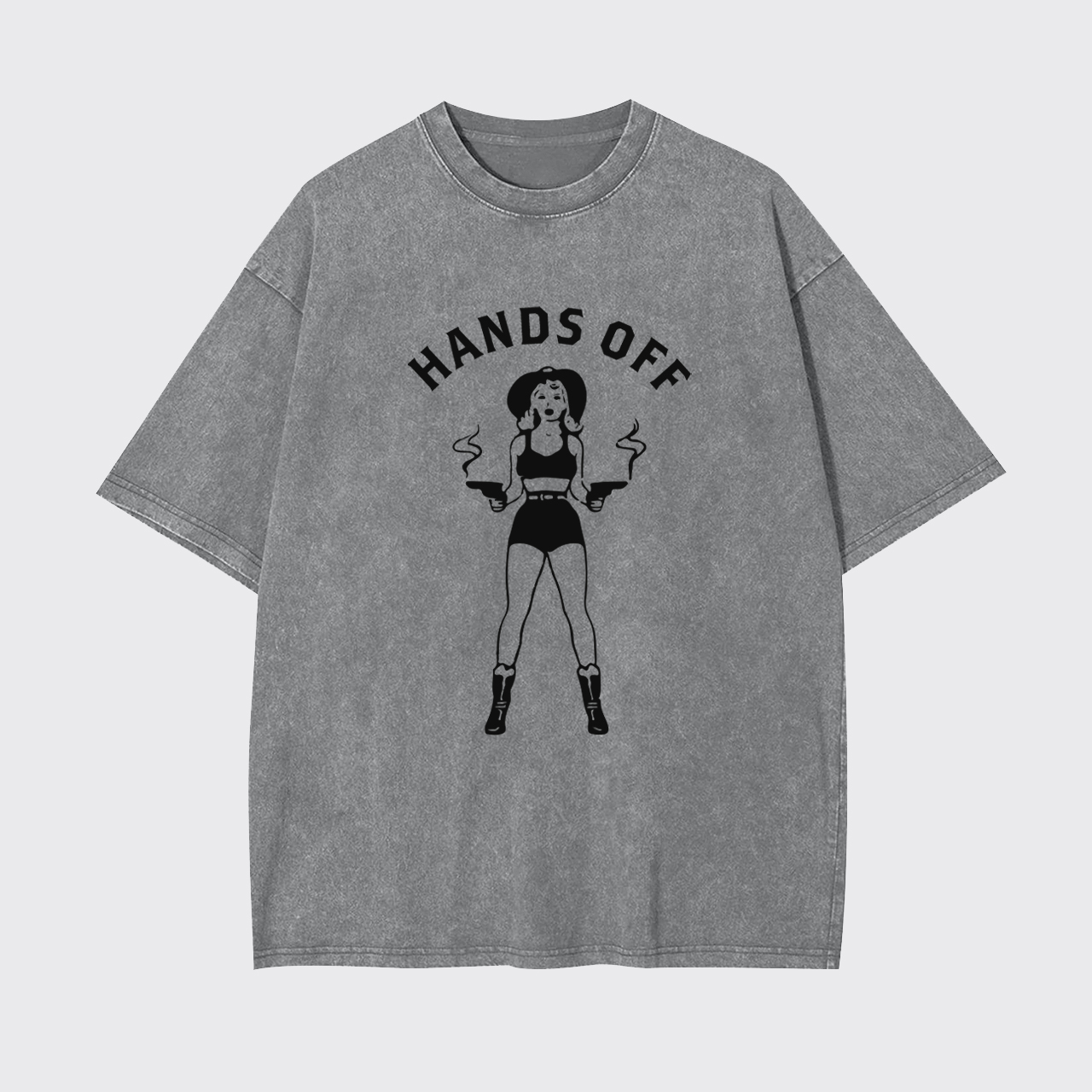 Hands Off Cowgirl Garment-dye Tees