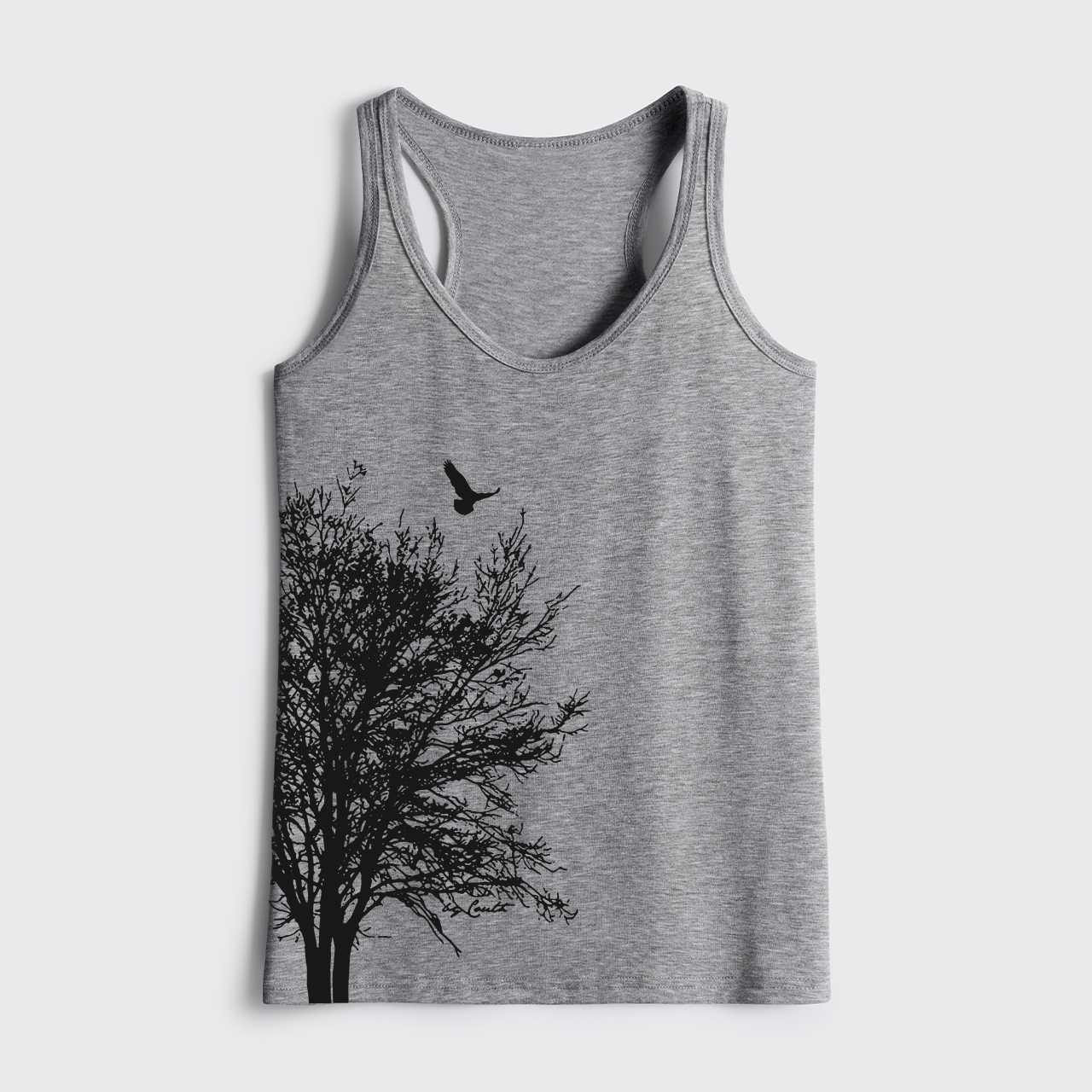 Nature Tree And Bird Classic Tanks