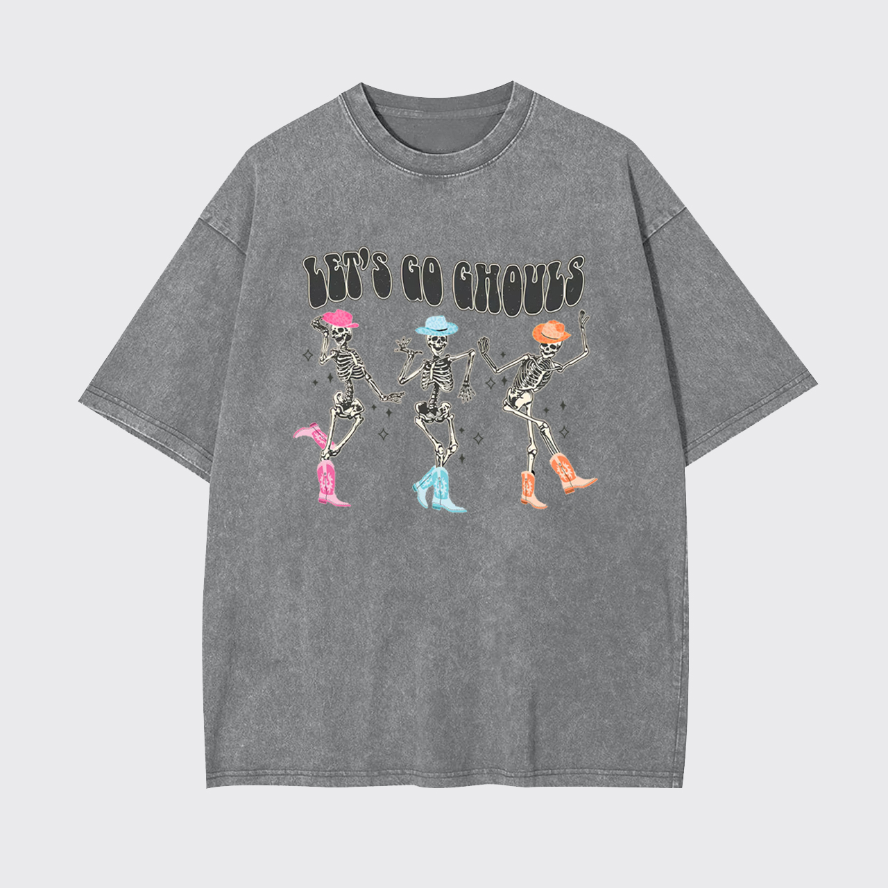 Let's Go Ghouls Garment-dye Tees