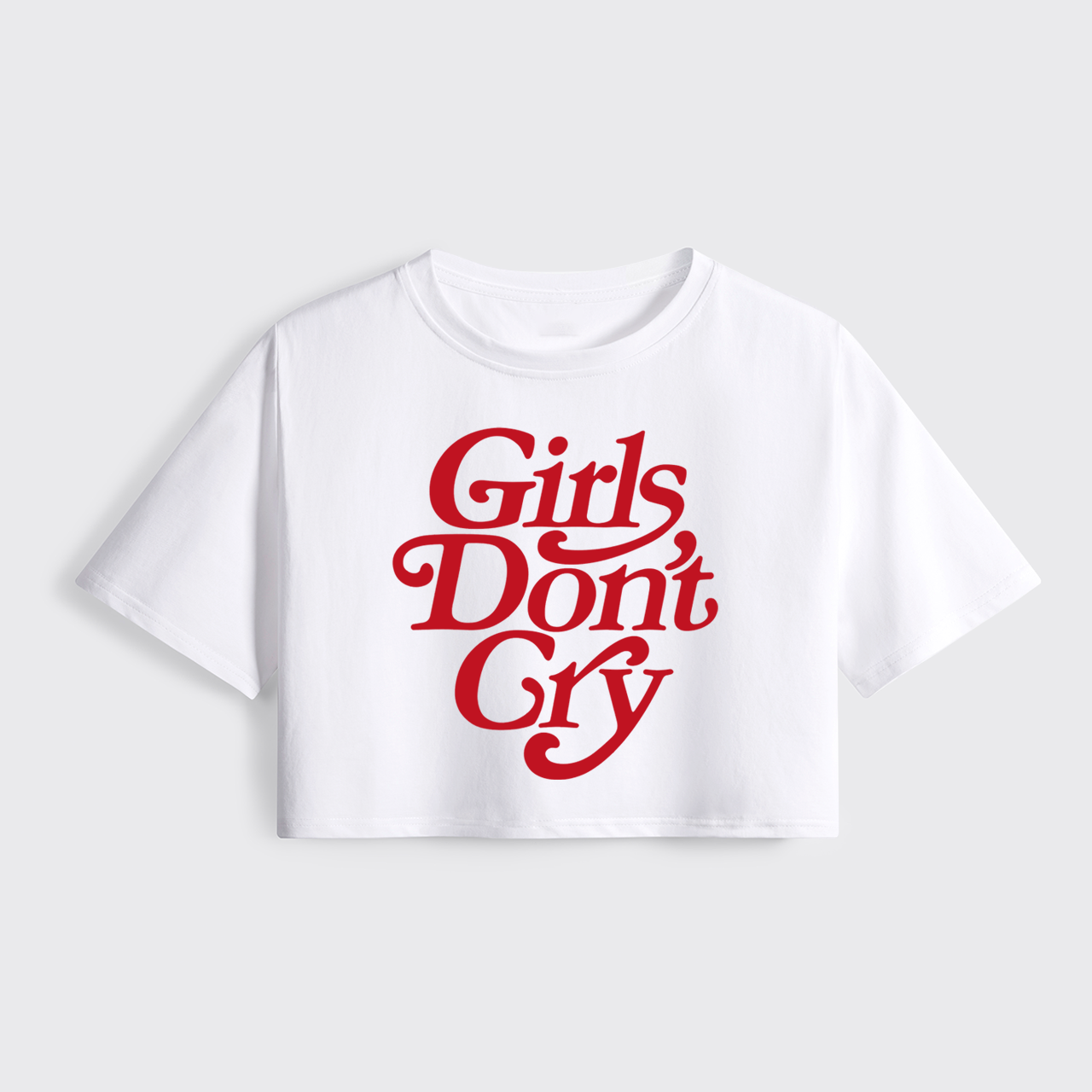 Girls Don't Cry Cropped Boxy Tee