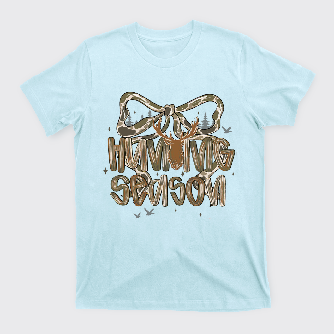 Hunting Season Camo Deer T-Shirts