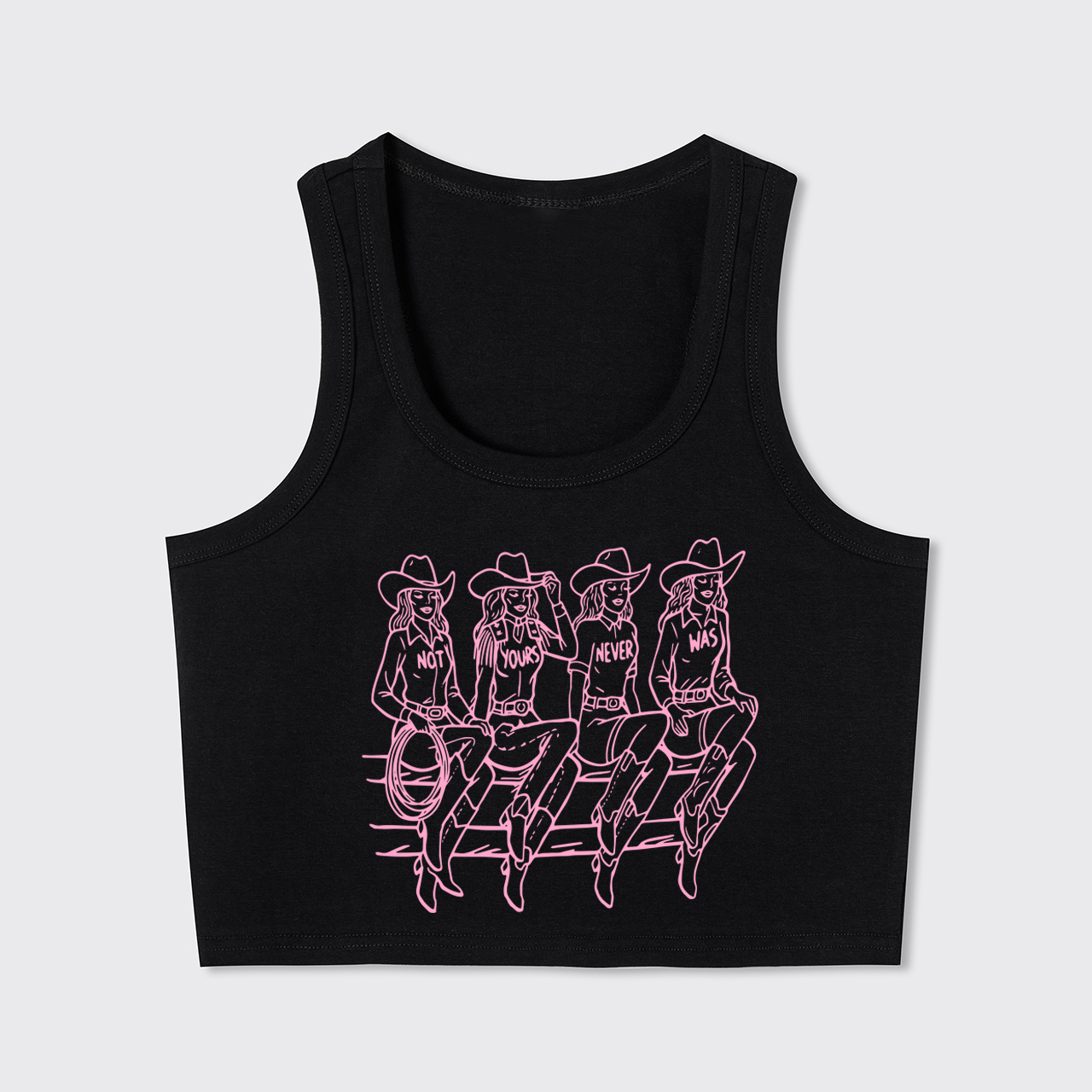 Not Yours Cowgirl Tank Top
