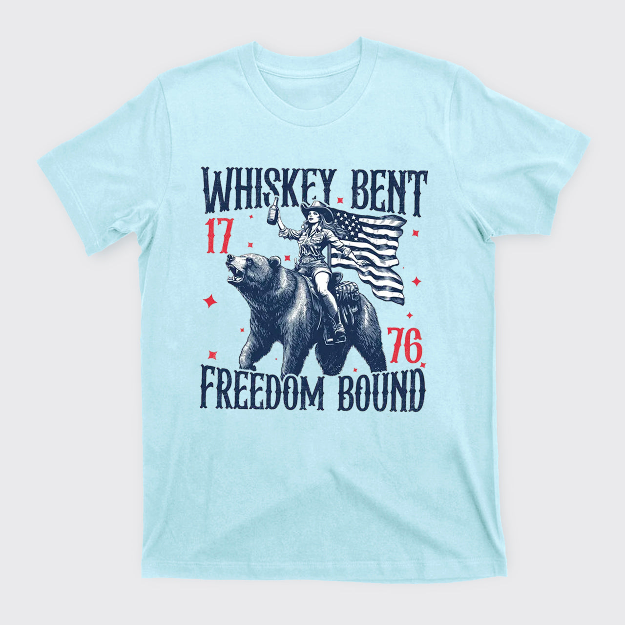 Independence Day-Whiskey Bent 1776 T-Shirts