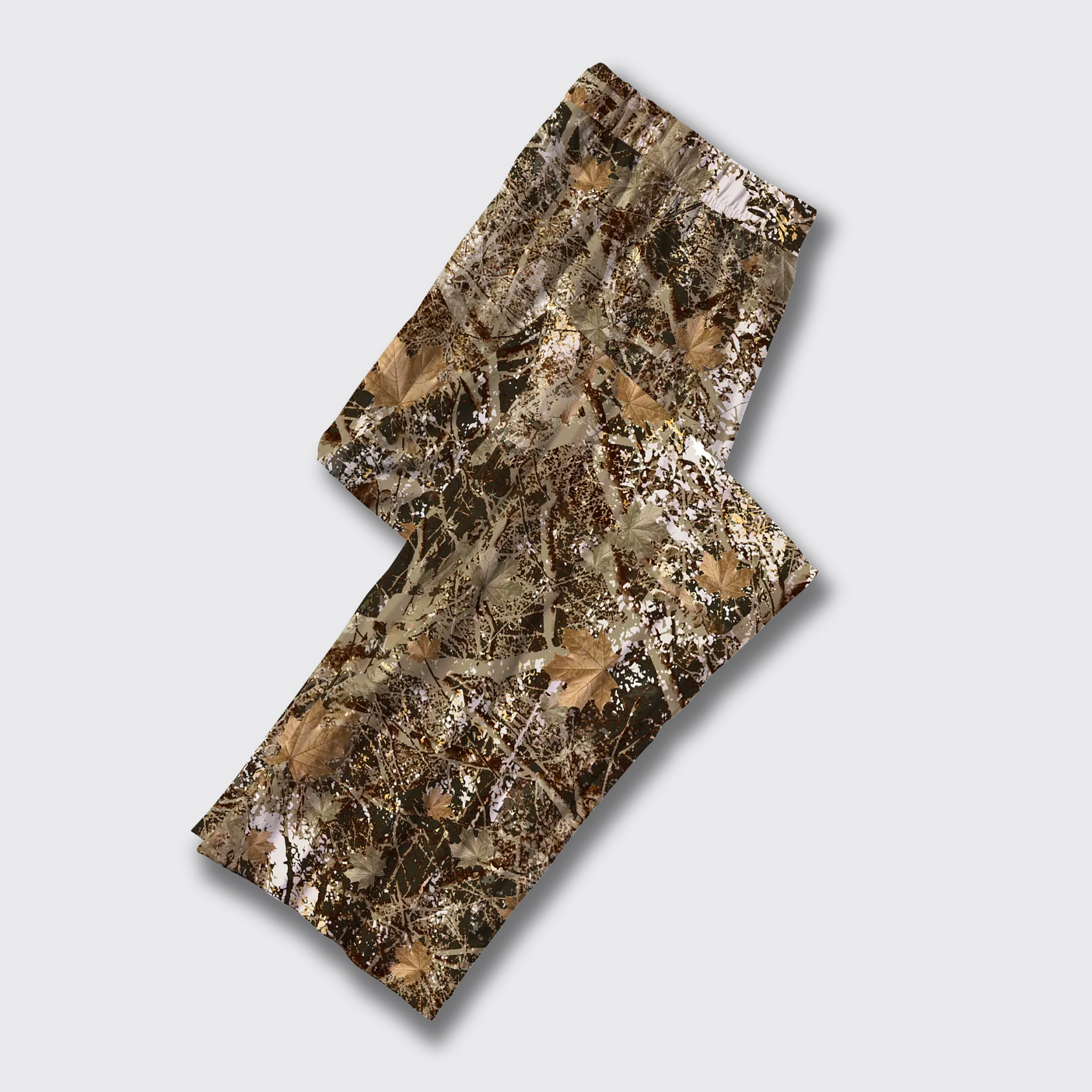 Brown Forest Camo Pajama Pants