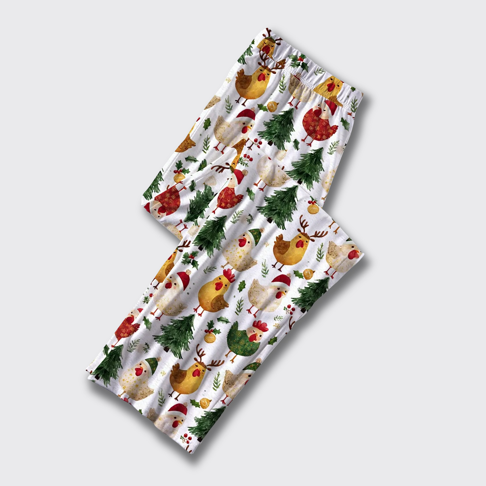 Christmas Cheer Chicken Pajama Pants