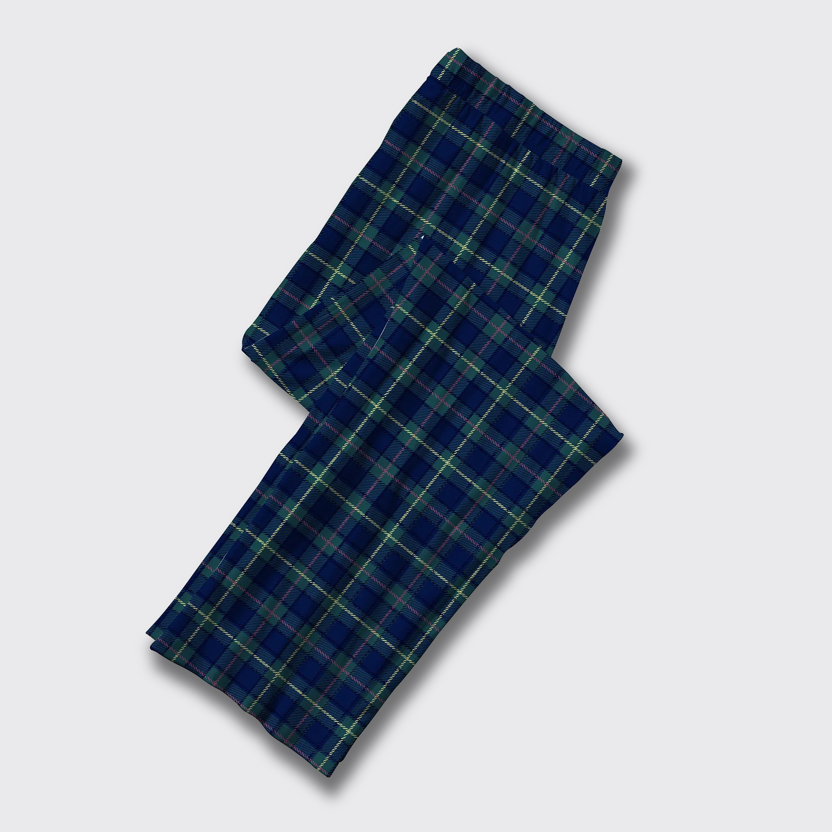Christmas Navy Plaid Pajama Pants