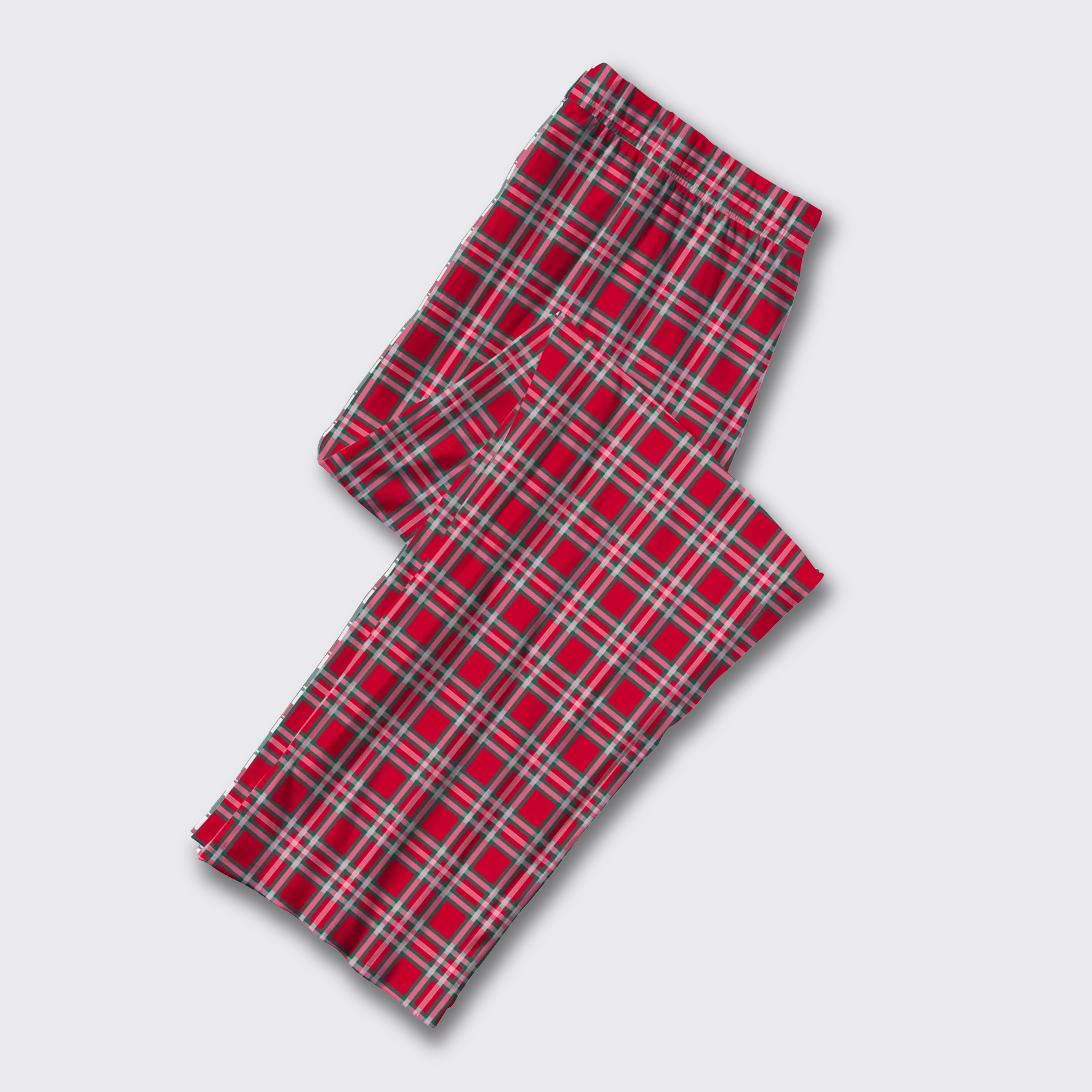  Red Plaid Pajama Pants
