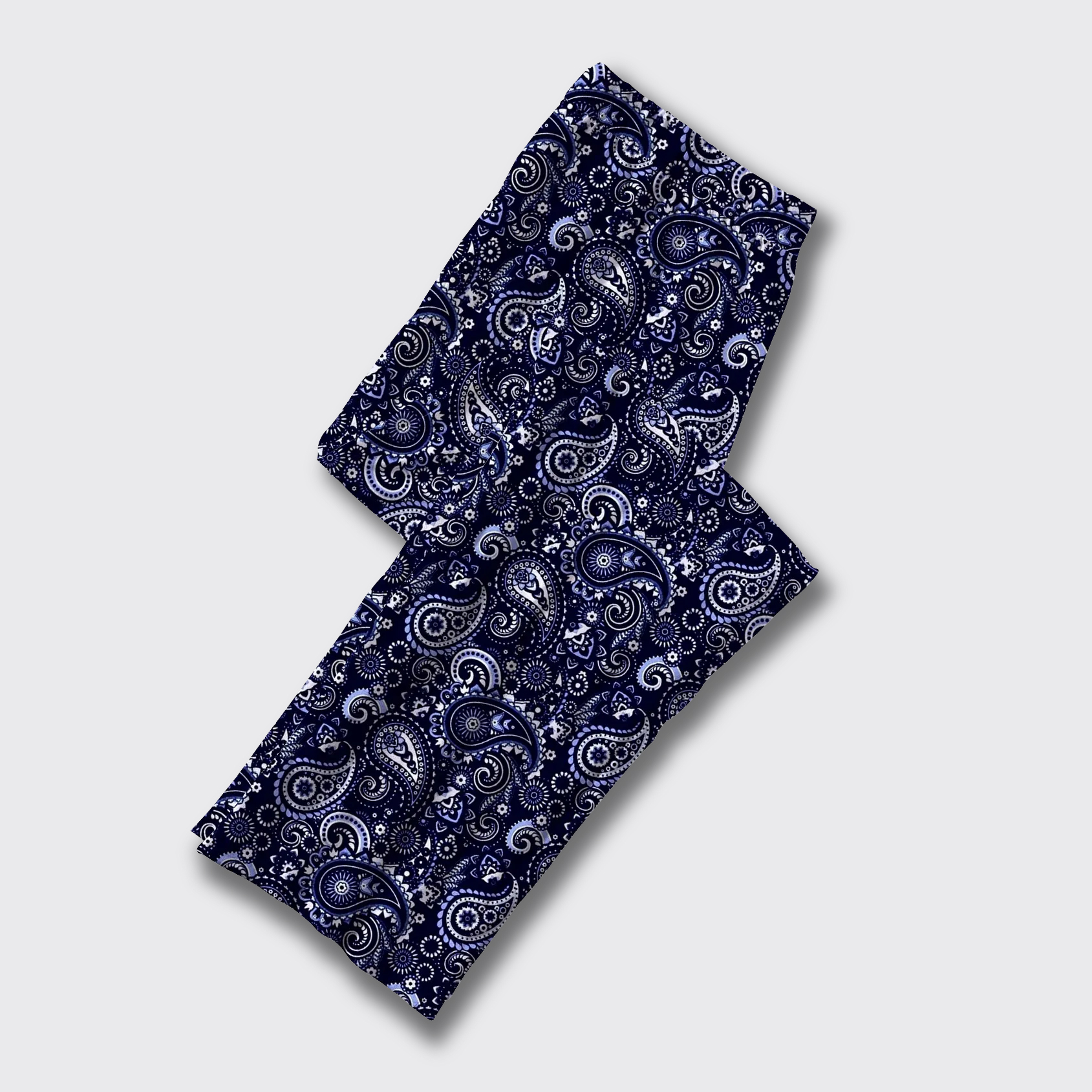 Navy Paisley Pajama Pants