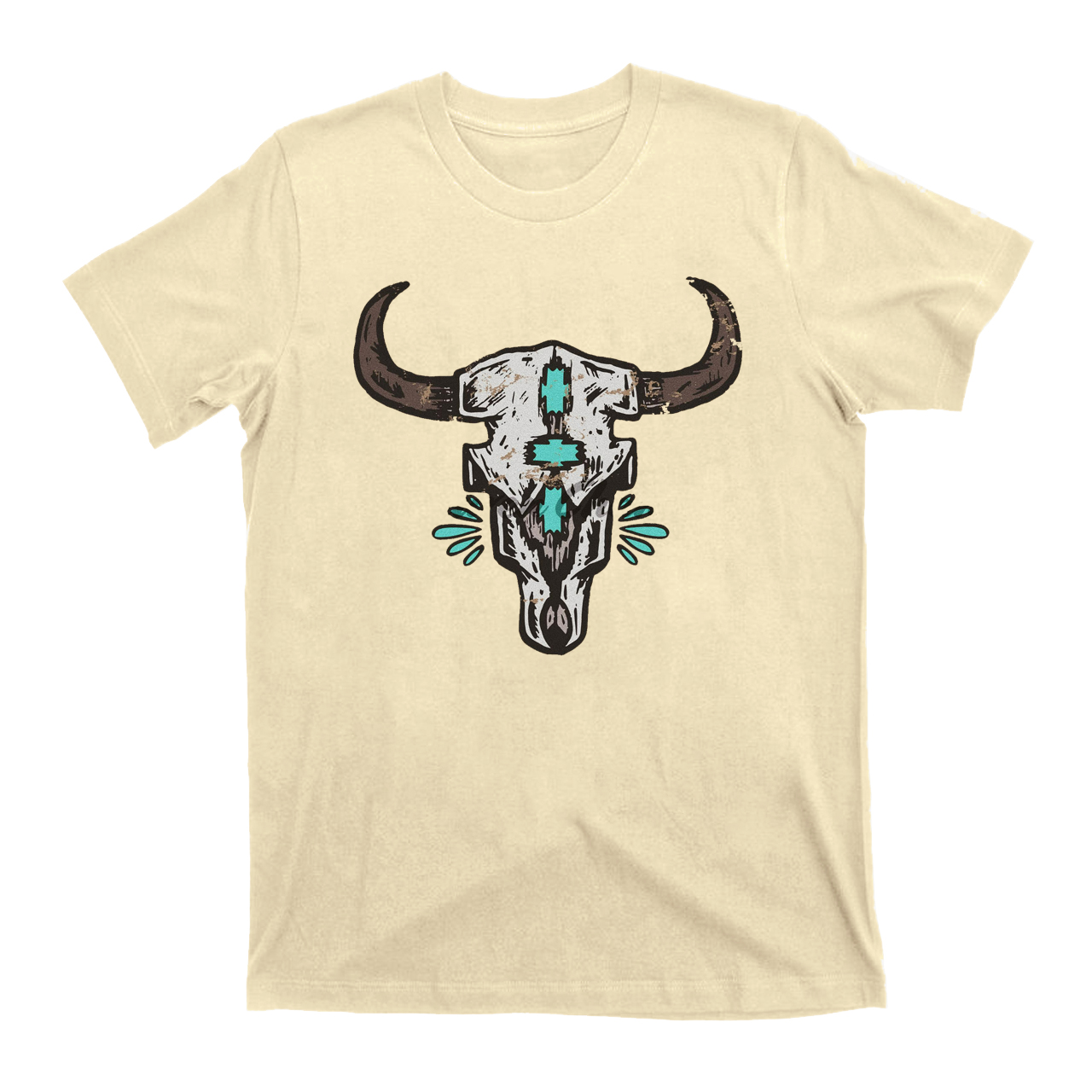 Interstellar Cow Skull T-Shirt