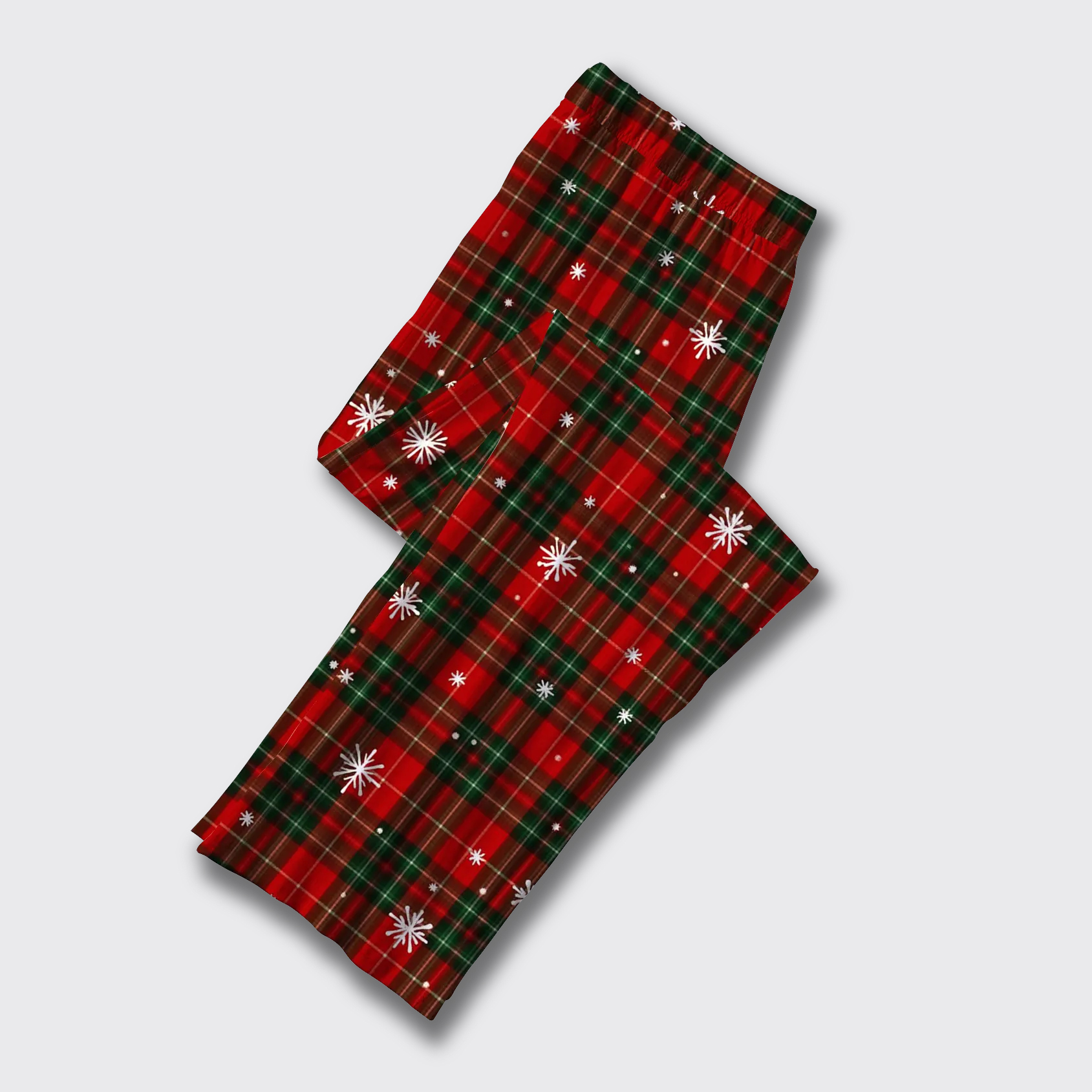 Snowflake Tartan Pajama Pants