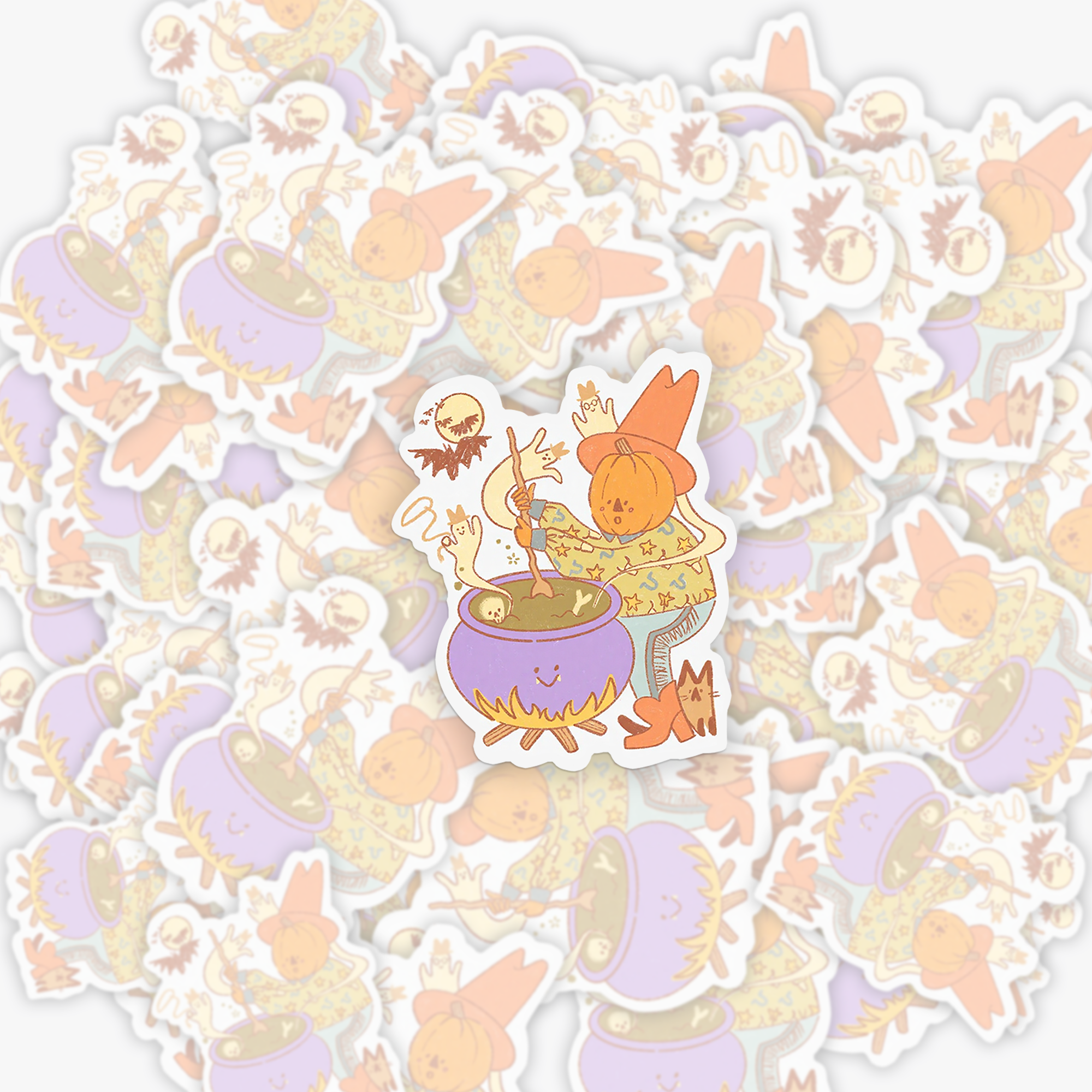 Pumpkin Stew_Cowboybay Sticker