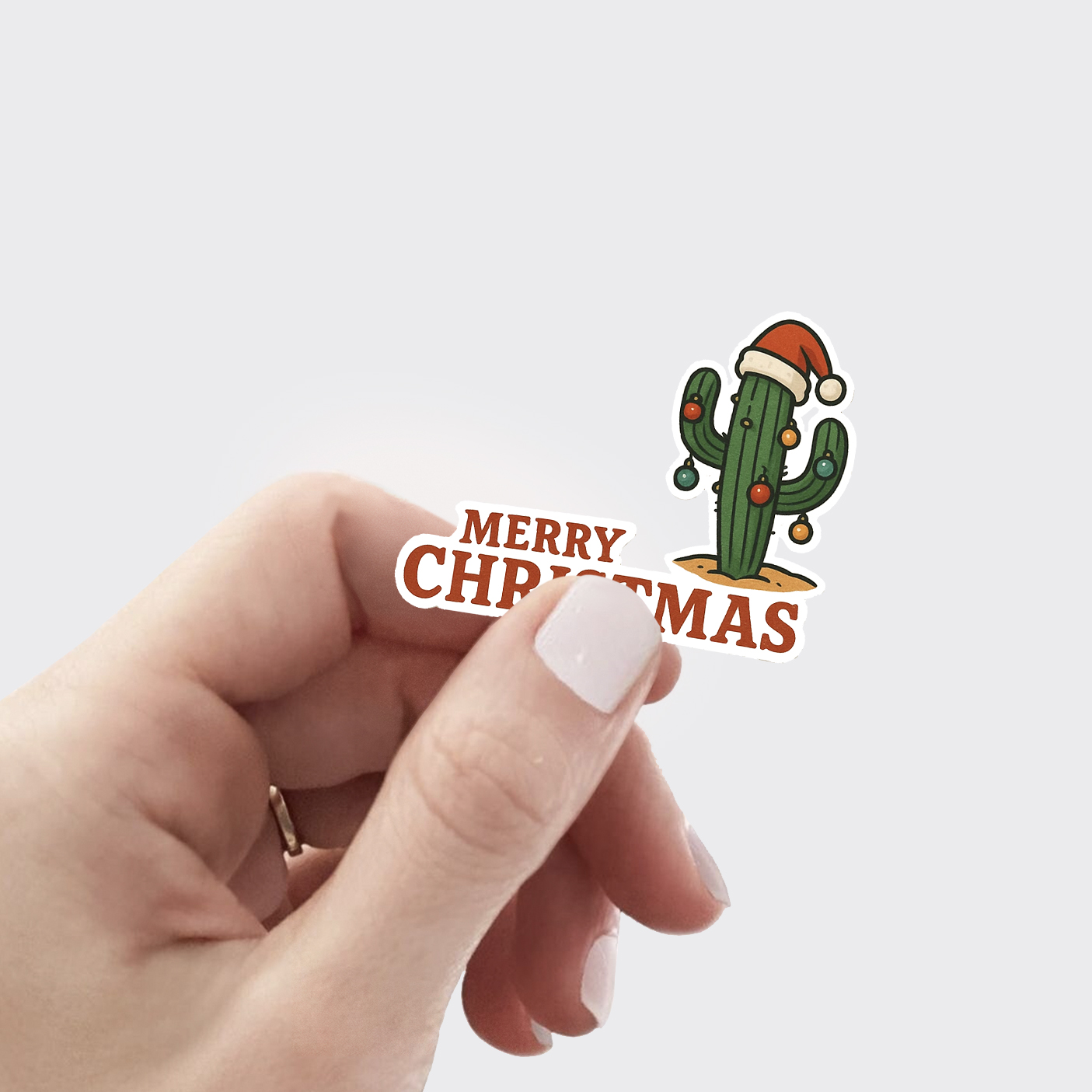 Cowboy Merry Christmas_Cowboybay Sticker