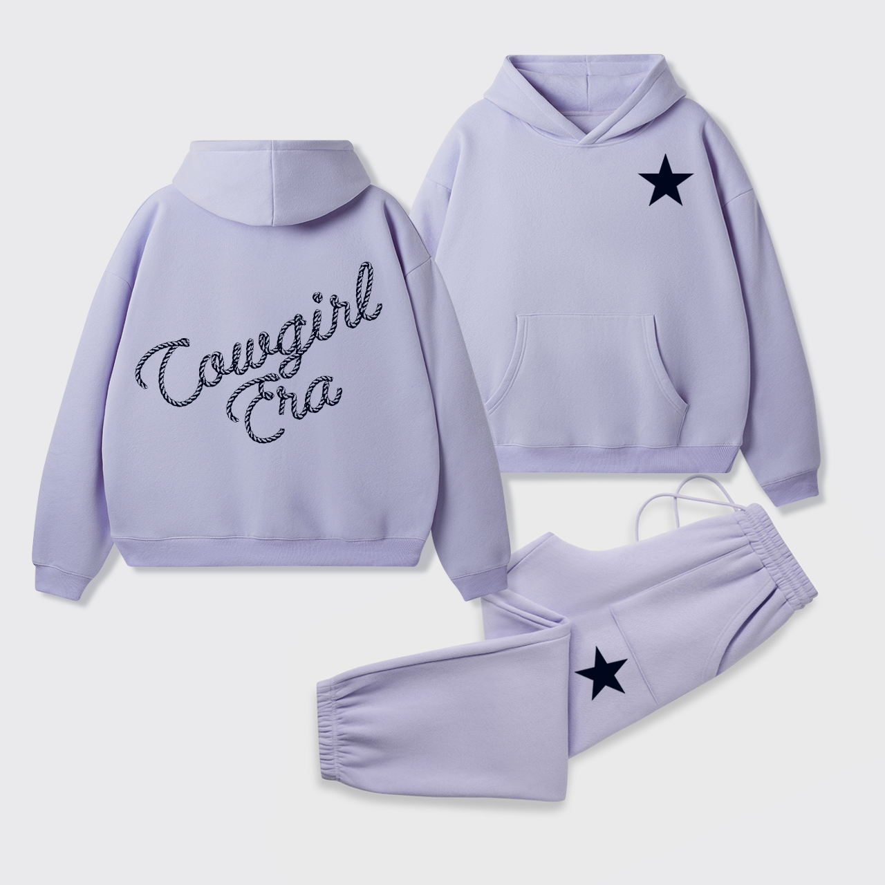 Cowgirl Era Hoodie Set