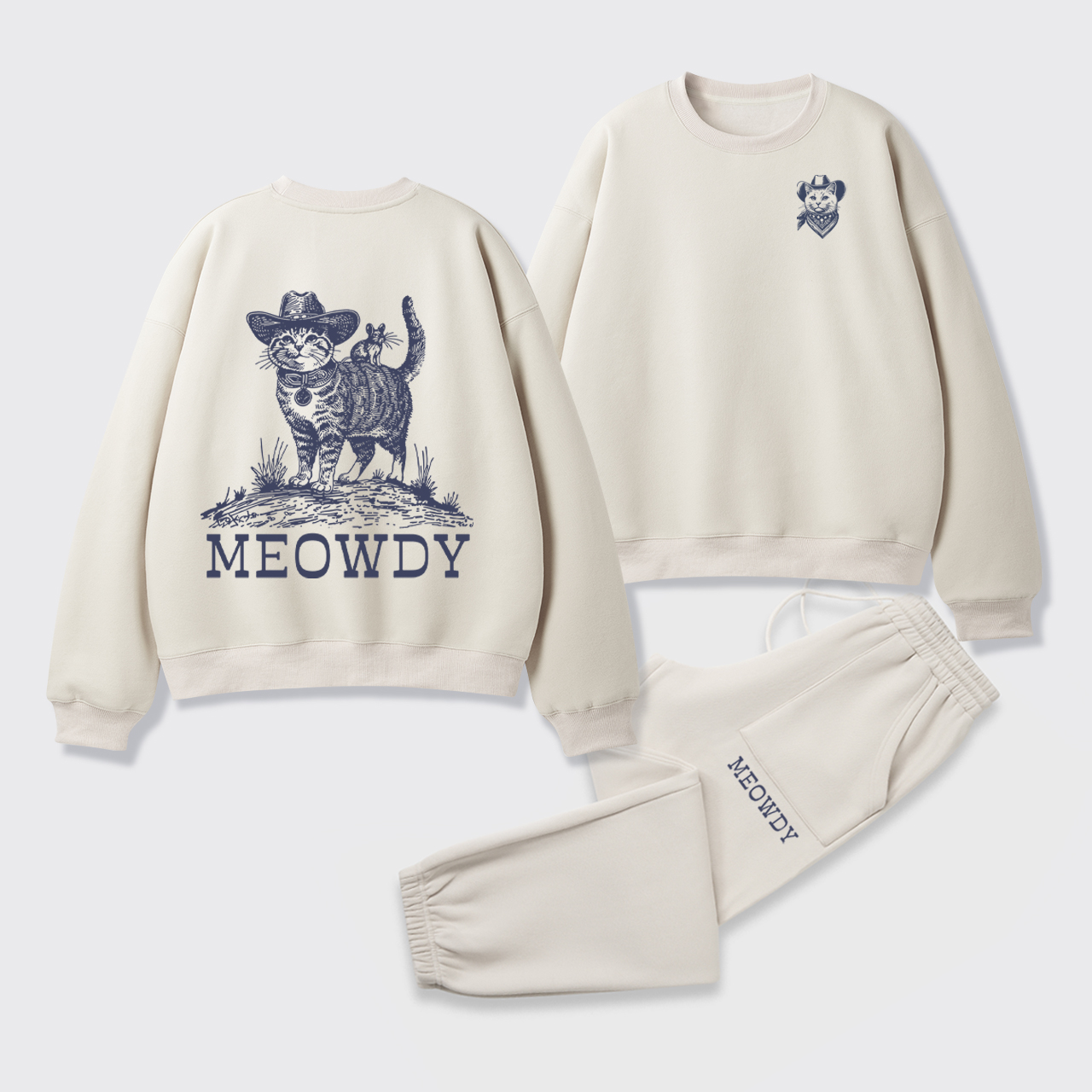 I'll Take Care Of You Fleece Sweatshirt Set