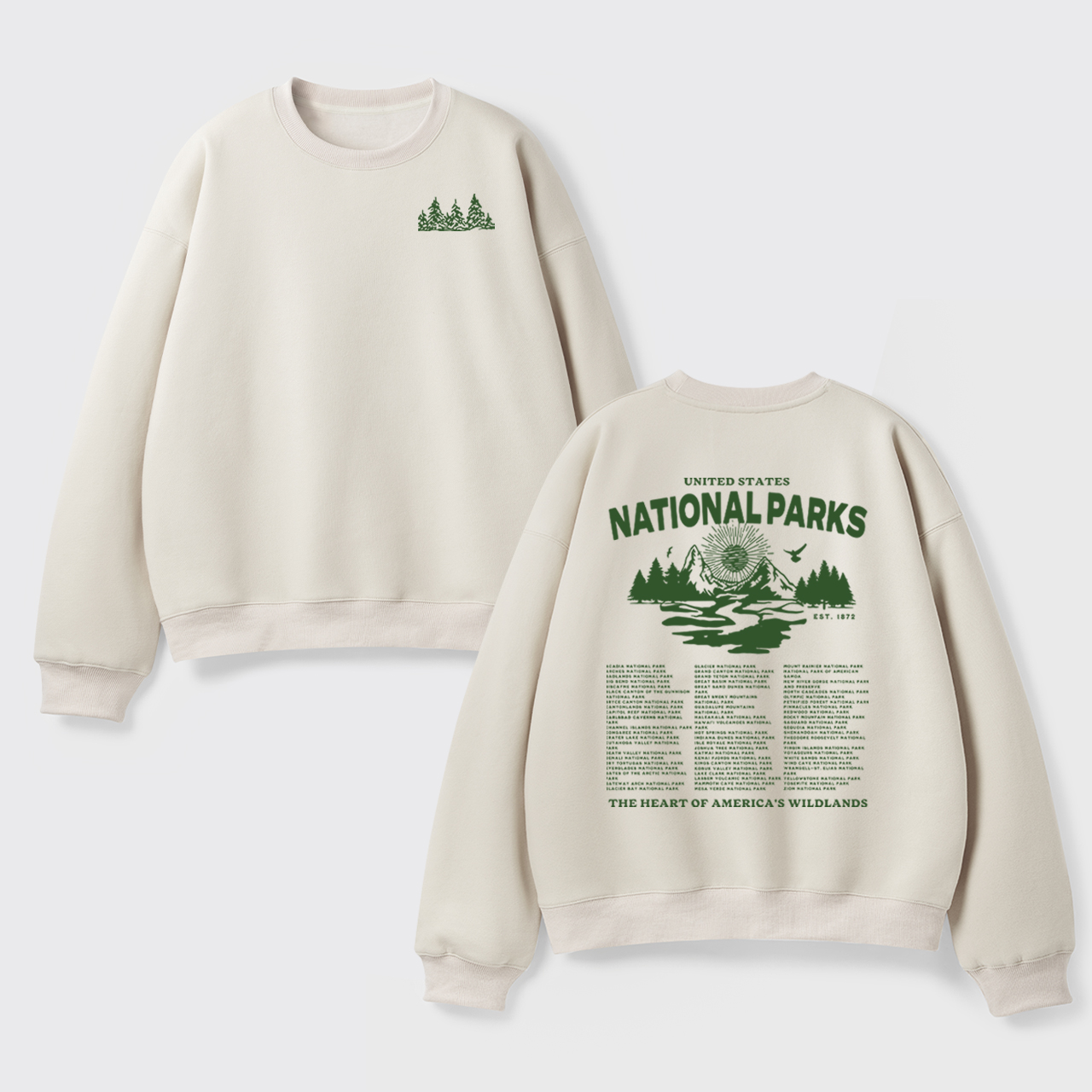 Protect Our National Parks Fleece Sweatshirt