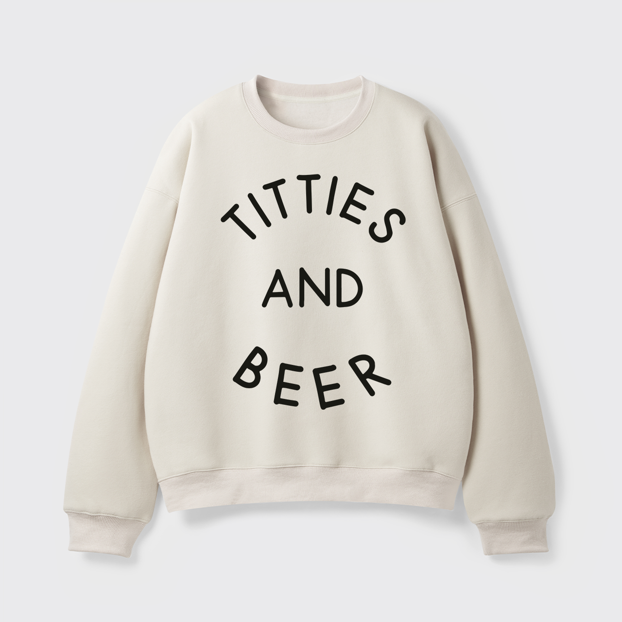 Country Music Titties And Beer Fleece Sweatshirt