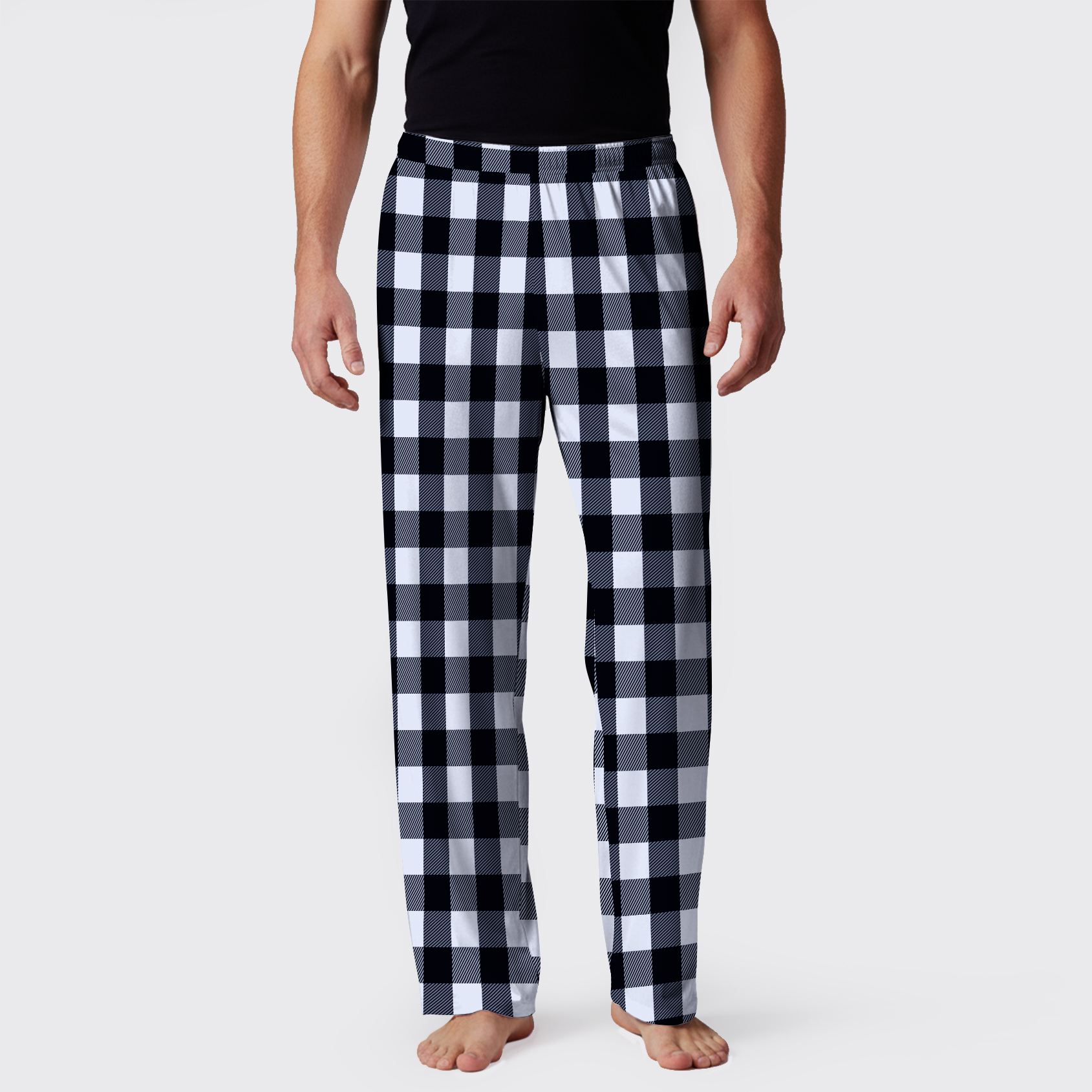 Black Buffalo Pajama Pants