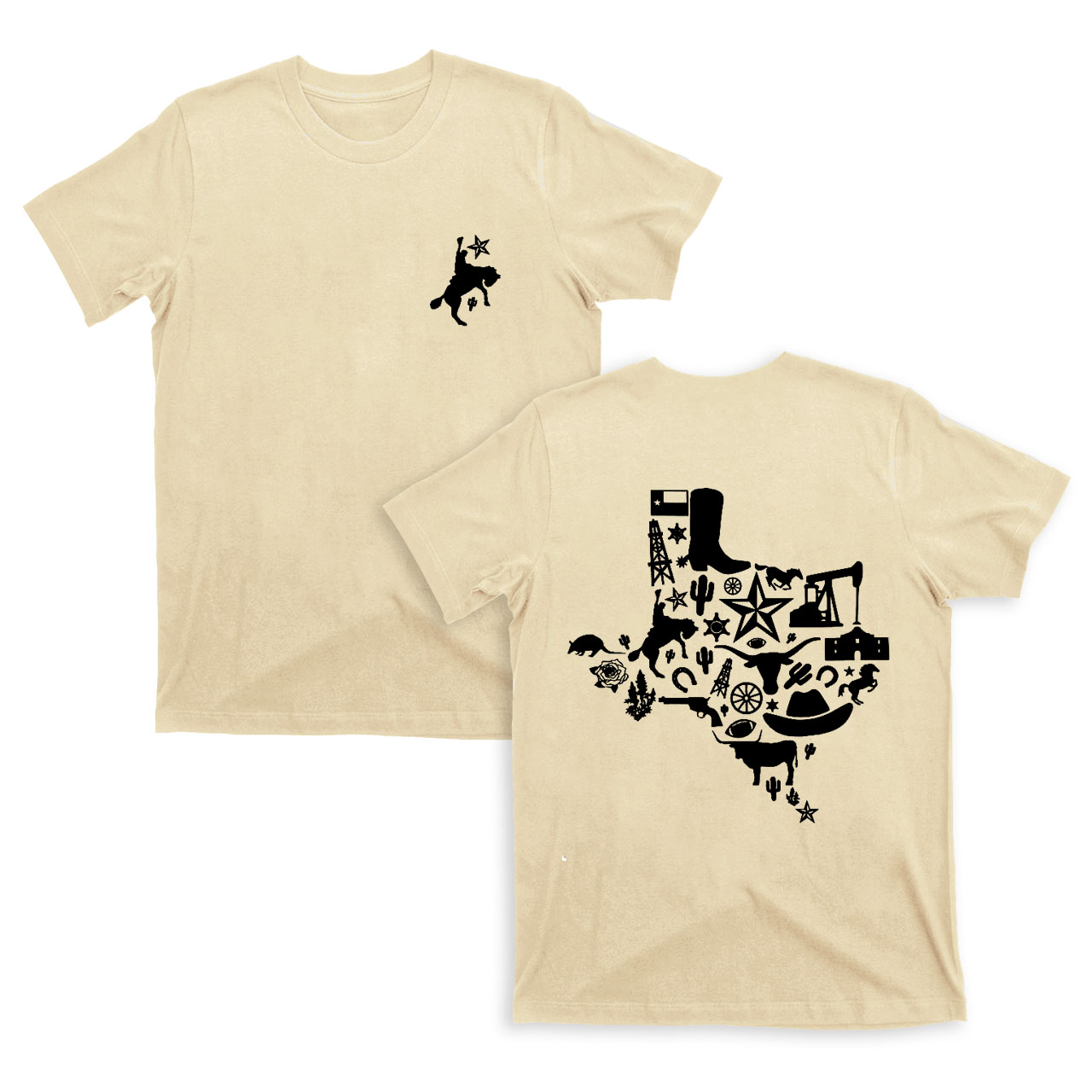 Spark of Fire, A Brave Cowboy in The Vast Desert T-Shirts