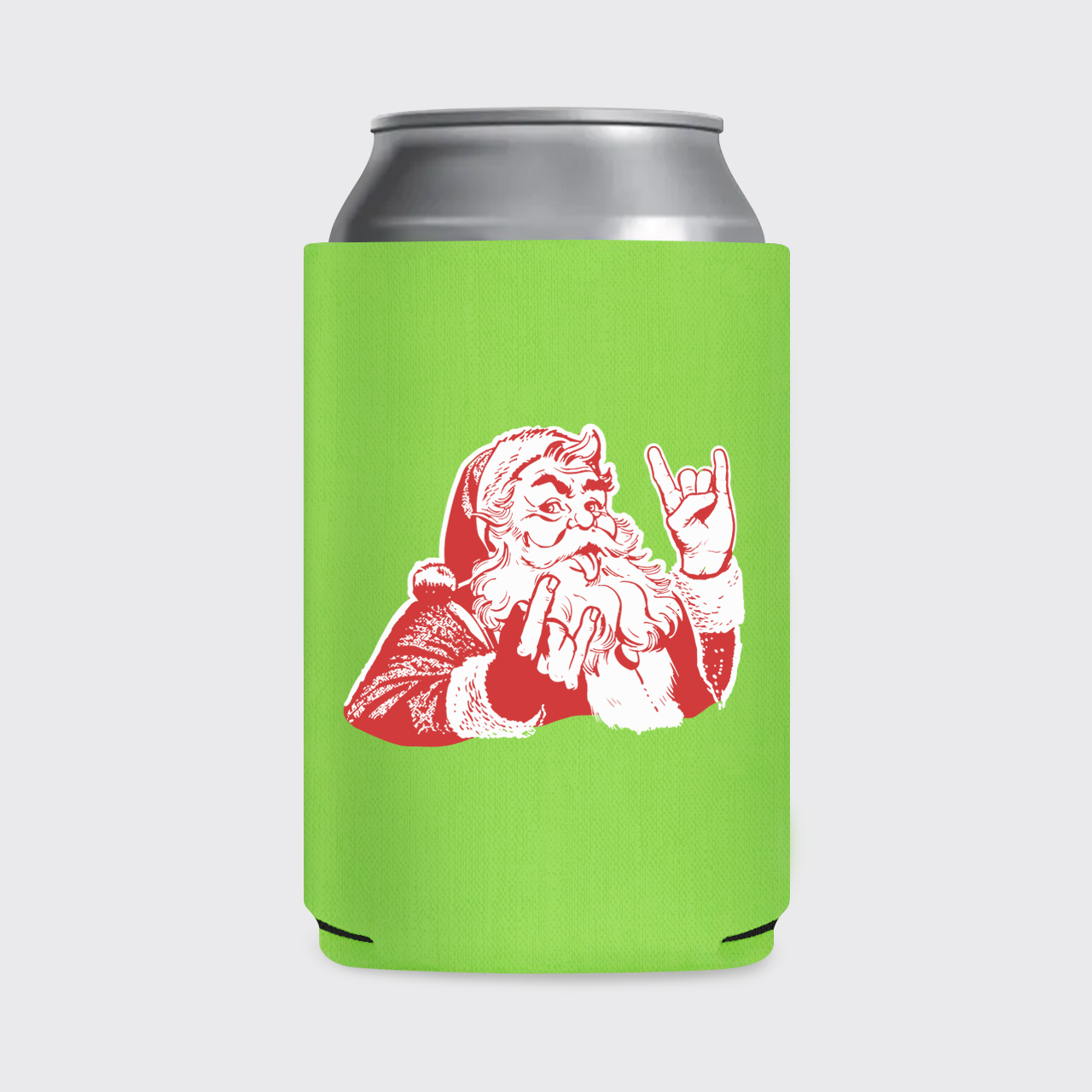 Christmas Rocker Santa Koozie