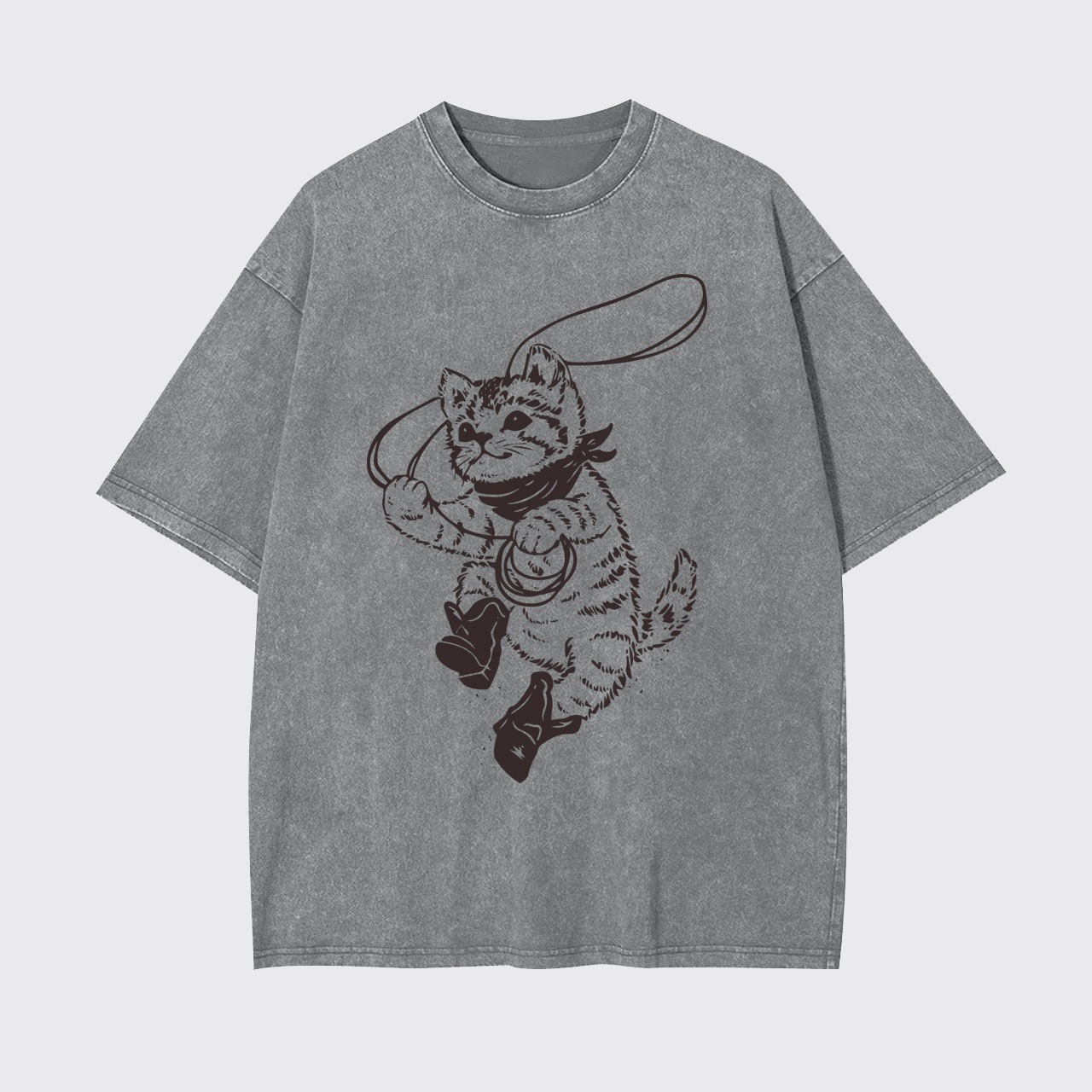 Wild West Kitty Garment-dye Tees