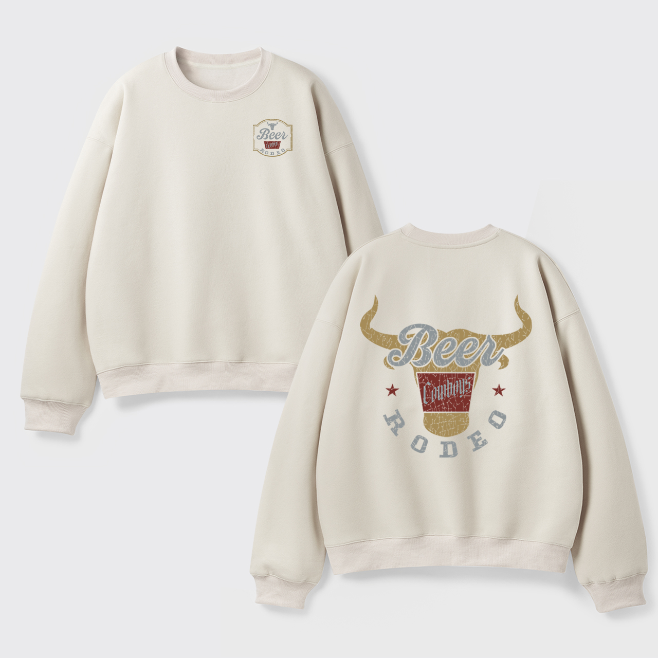 New Beer Rodeo Fleece Sweatshirt