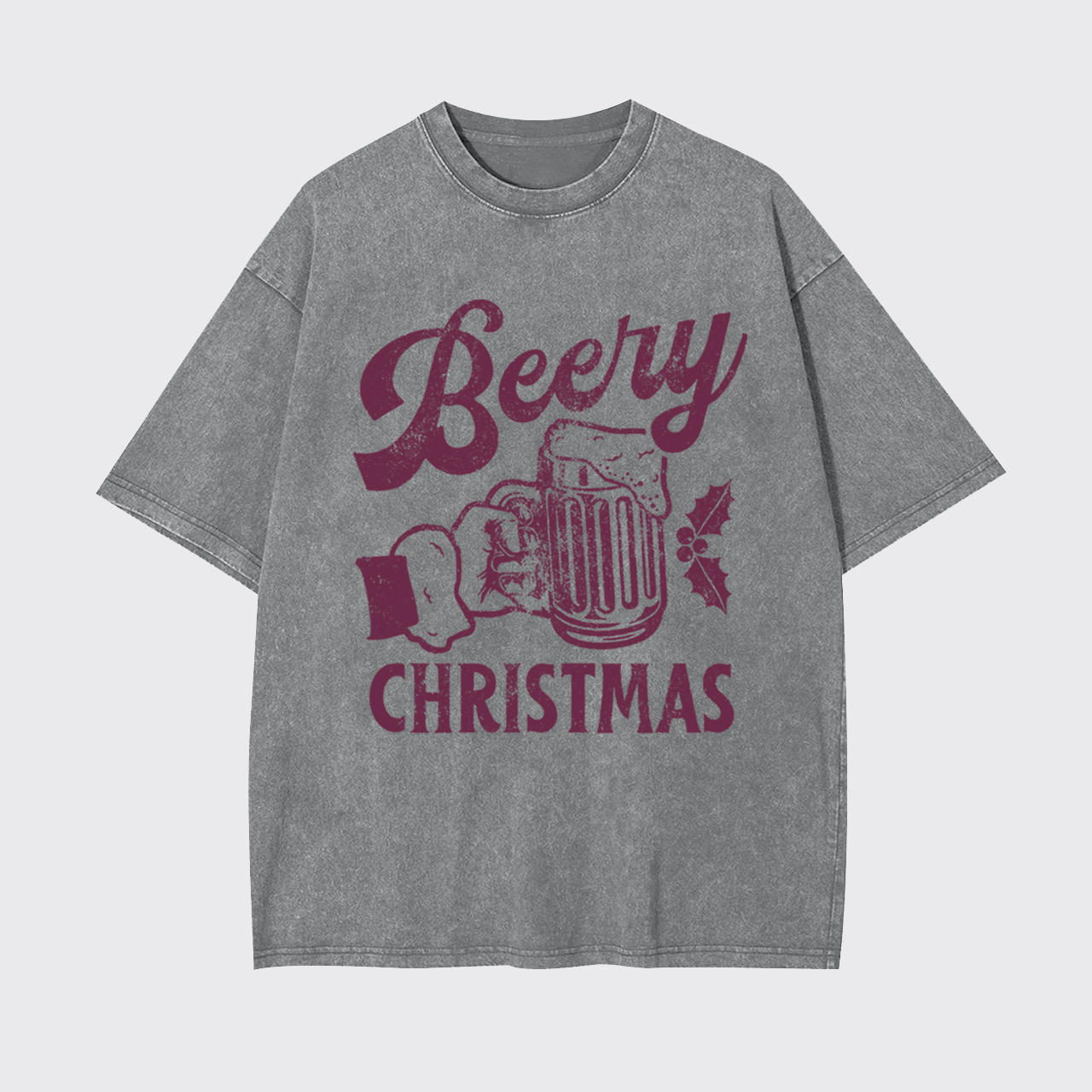 Beery Christmas Garment-dye Tees