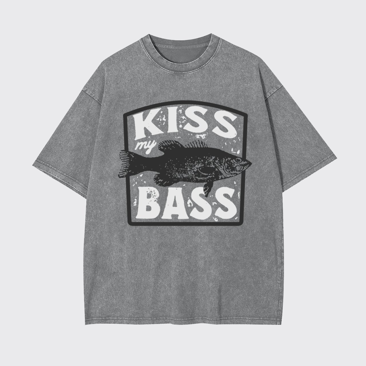 Kiss My Bass Garment-dye Tees