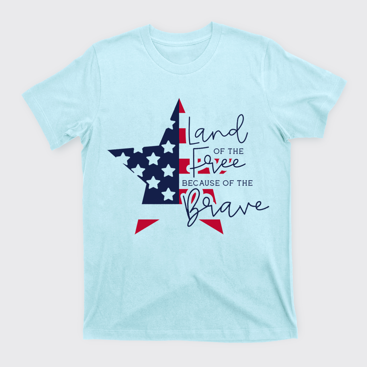 4th Of July-American Flag Star T-Shirts