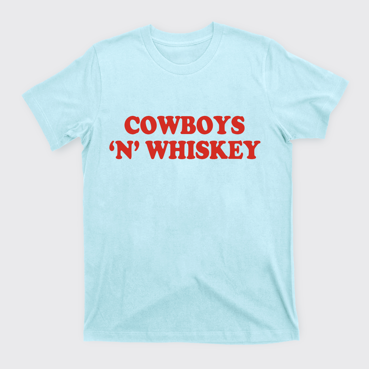 Cowboys And Whiskey T-Shirts