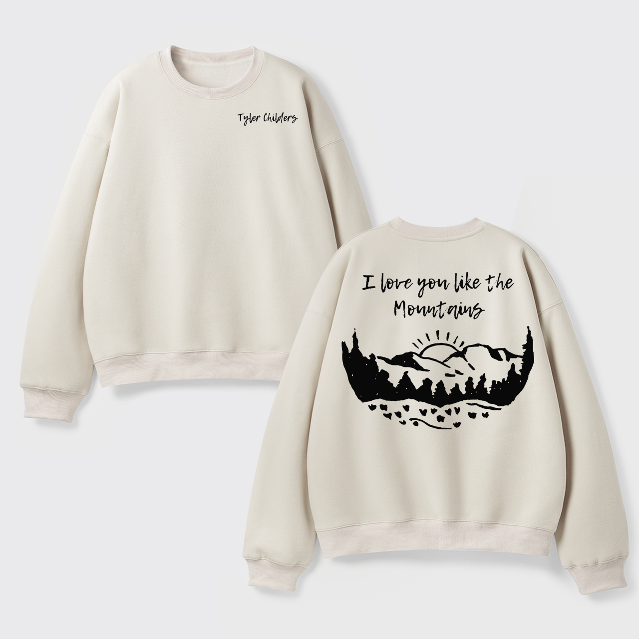 Fleece Tyler Childers Like The Mountains Sweatshirt