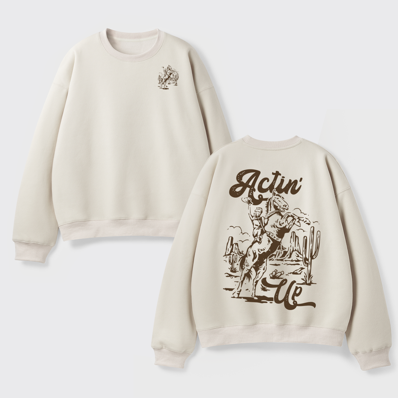 Fleece Hold Your Horses Sweatshirt