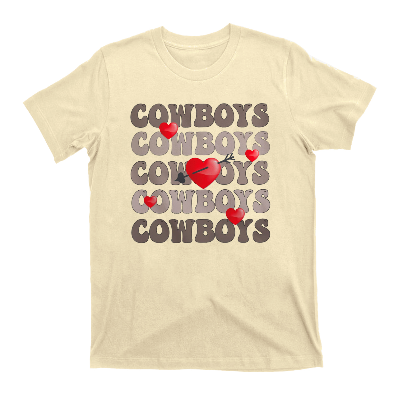 Howdy Cowboy Sweetheart Valentine  T-Shirts
