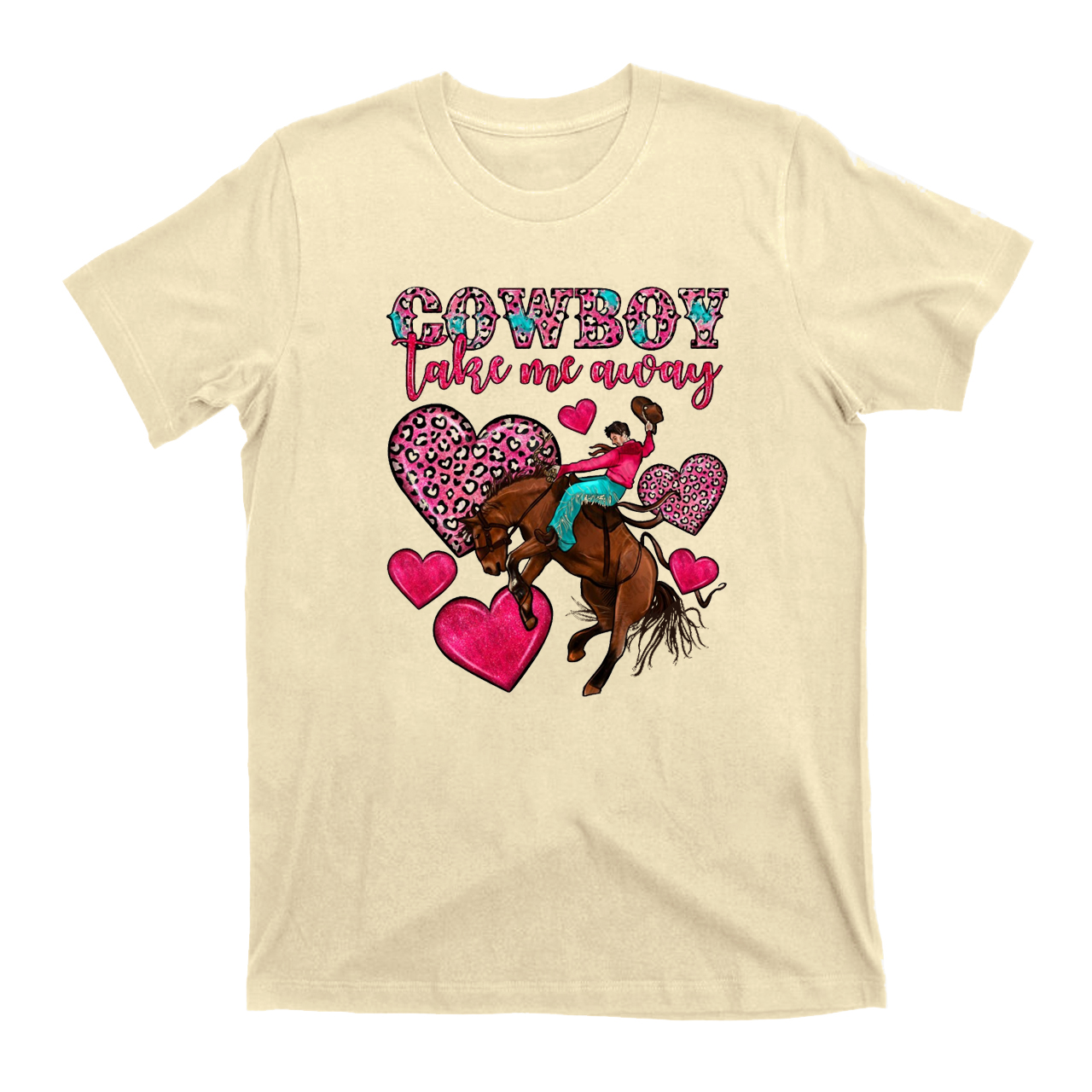 Cowboy Take Me Away Valentine Vibes T-Shirts
