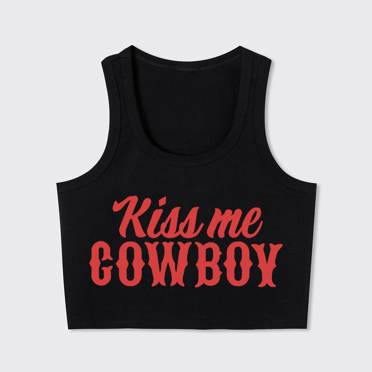Kiss Me Cowboy Tank Top