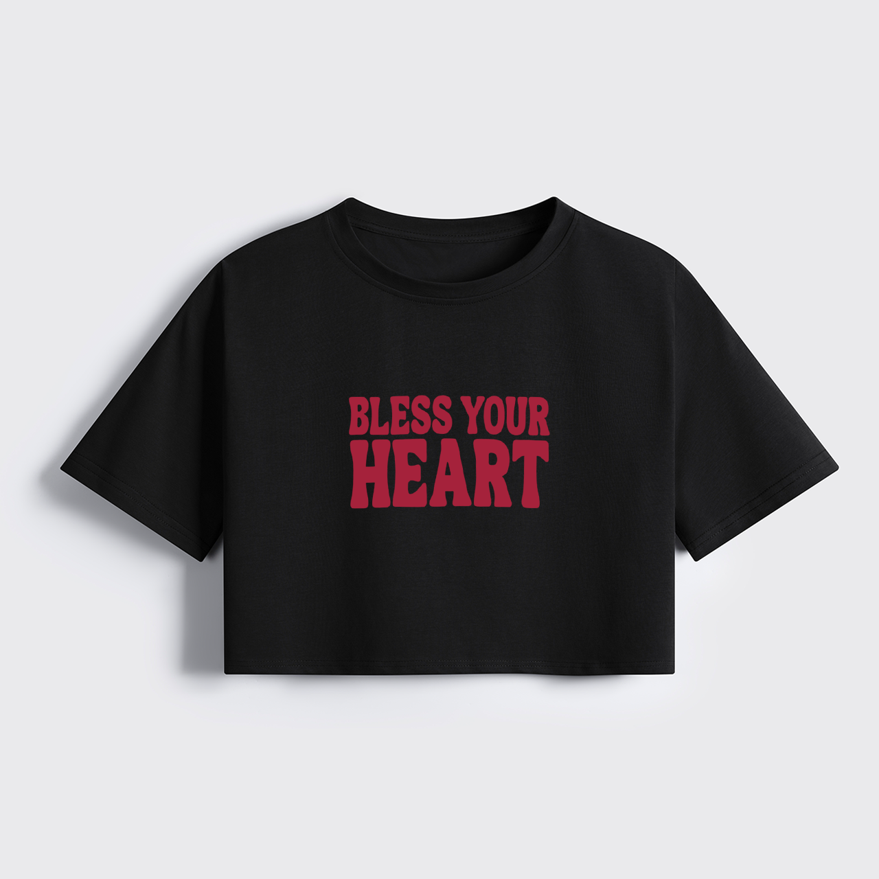 Bless Your Heart Cropped Boxy Tee