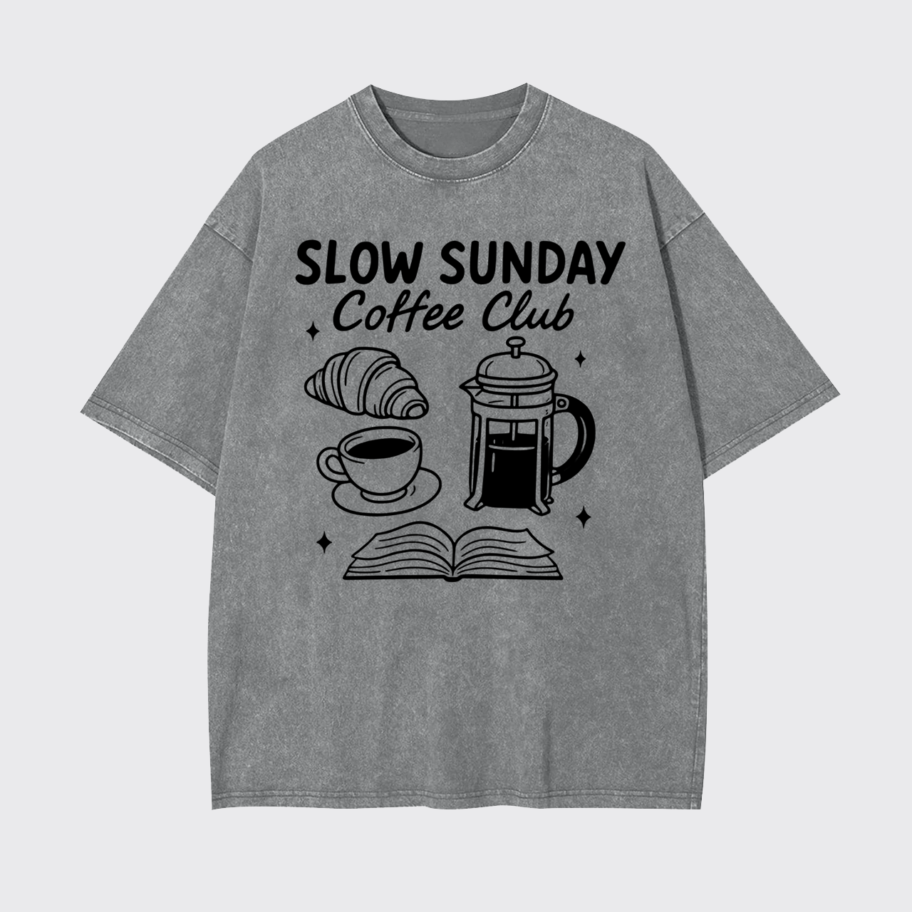 Coffee Club Garment-dye Tees