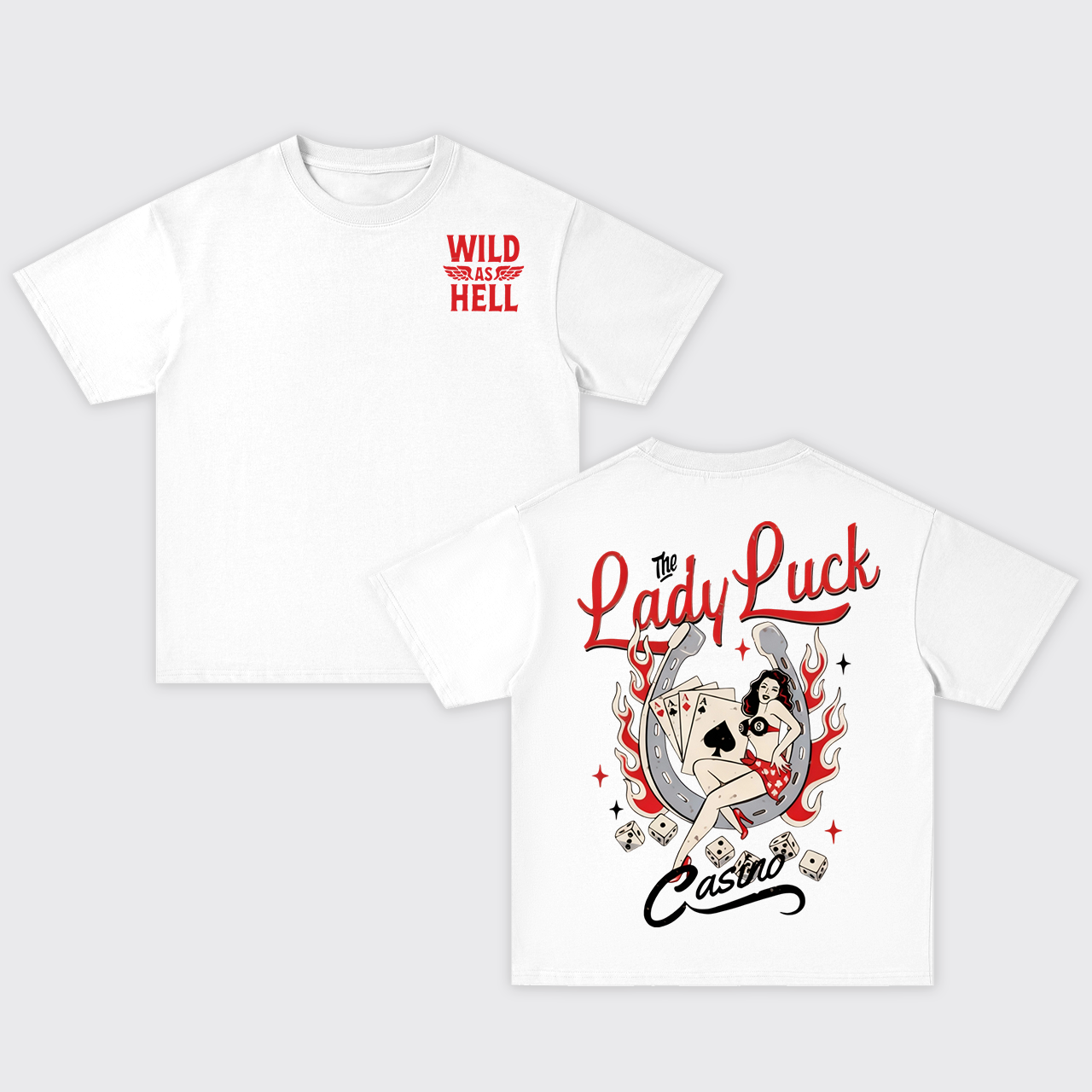 Lady Luck Oversize T-Shirts