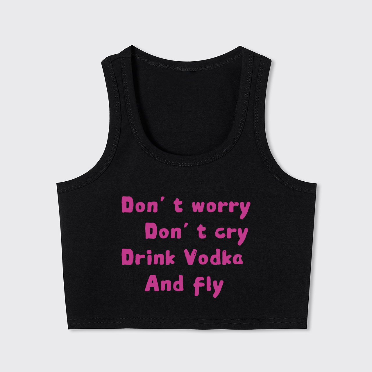 Drink Vodka And Fly Tank Top