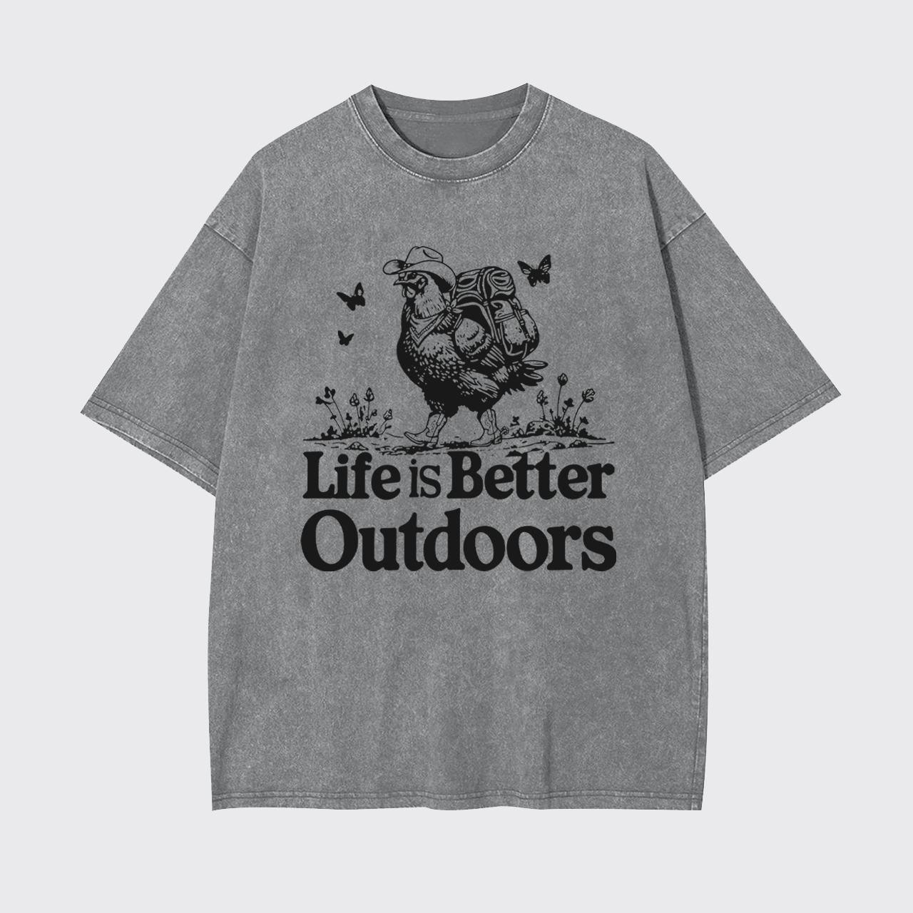 Life Is Better Outdoors Garment-dye Tees