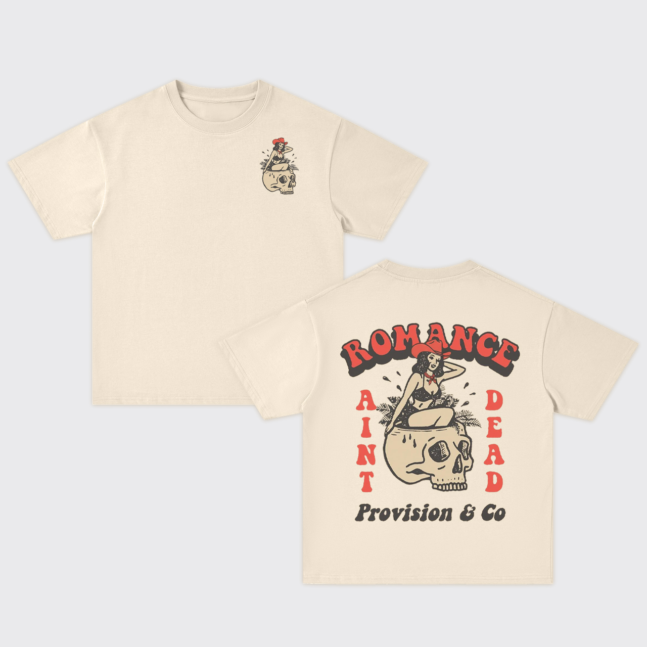 Romance Aint Dead Oversize T-Shirts