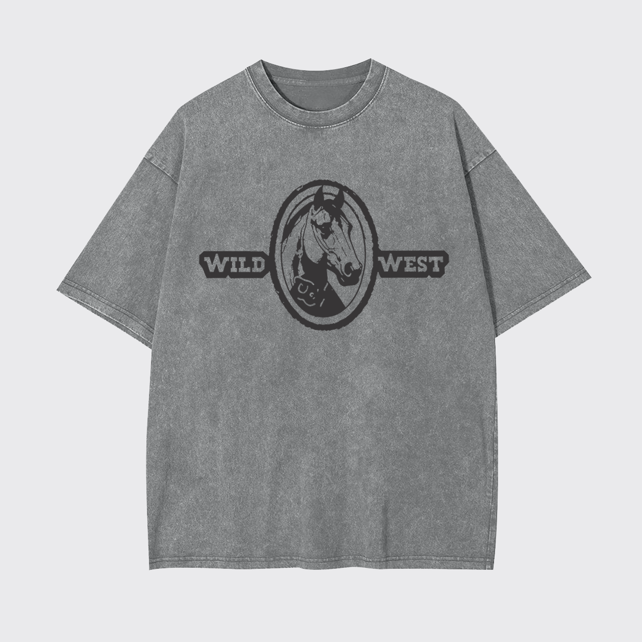 Wild West Vintage Cowboy Rodeo Garment-dye Tees